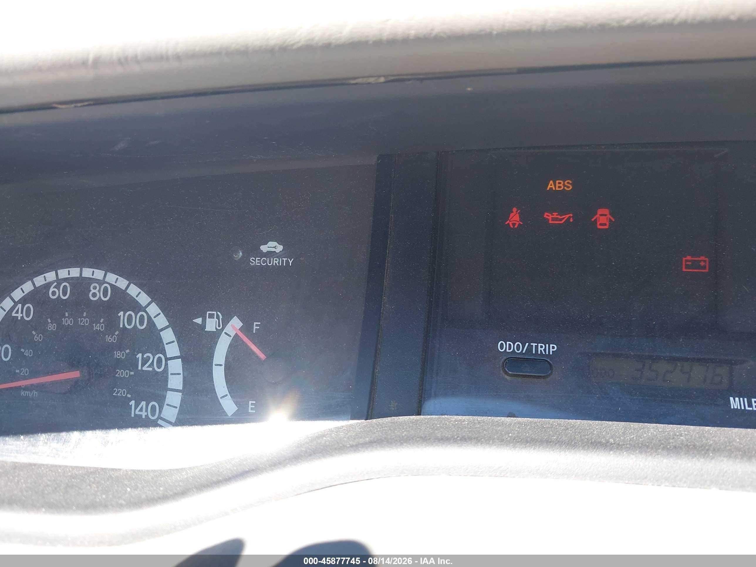 2001 Toyota Avalon Xls White vin: 4T1BF28B61U187209