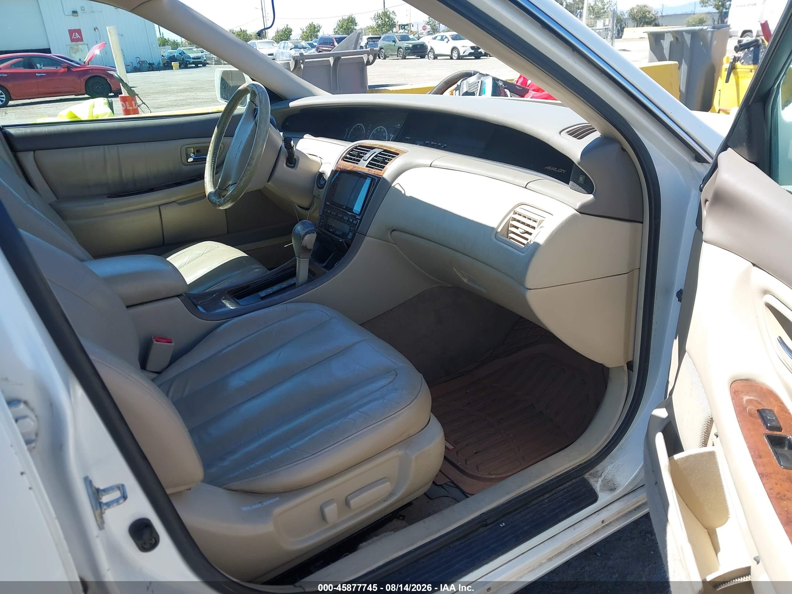 2001 Toyota Avalon Xls White vin: 4T1BF28B61U187209