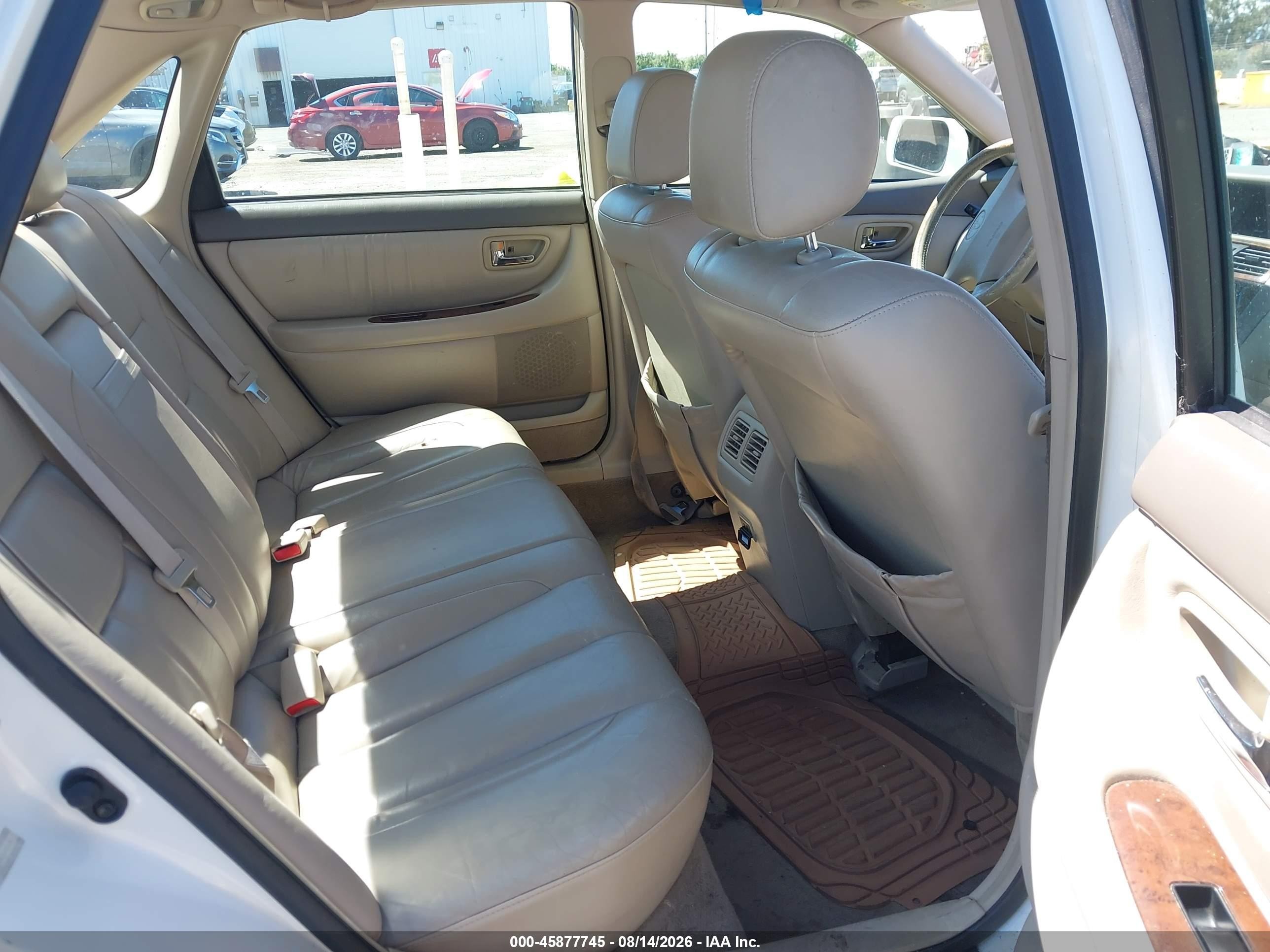 2001 Toyota Avalon Xls White vin: 4T1BF28B61U187209