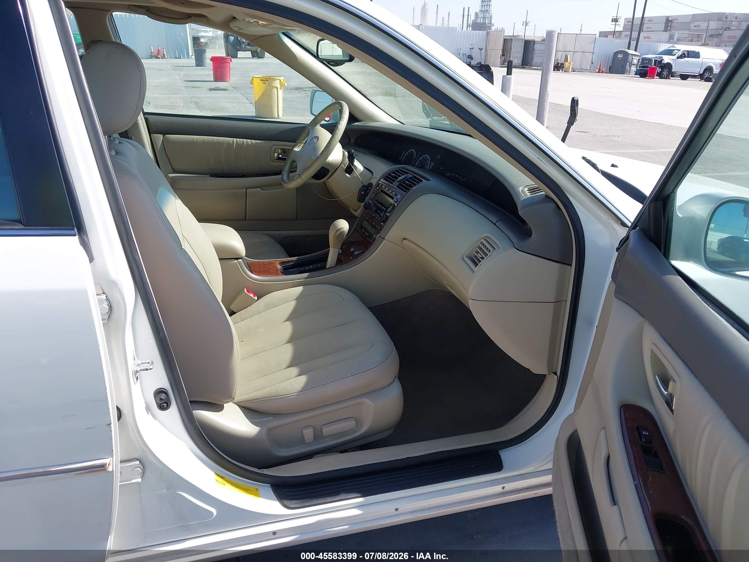 2001 Toyota Avalon Xls White vin: 4T1BF28B61U193754