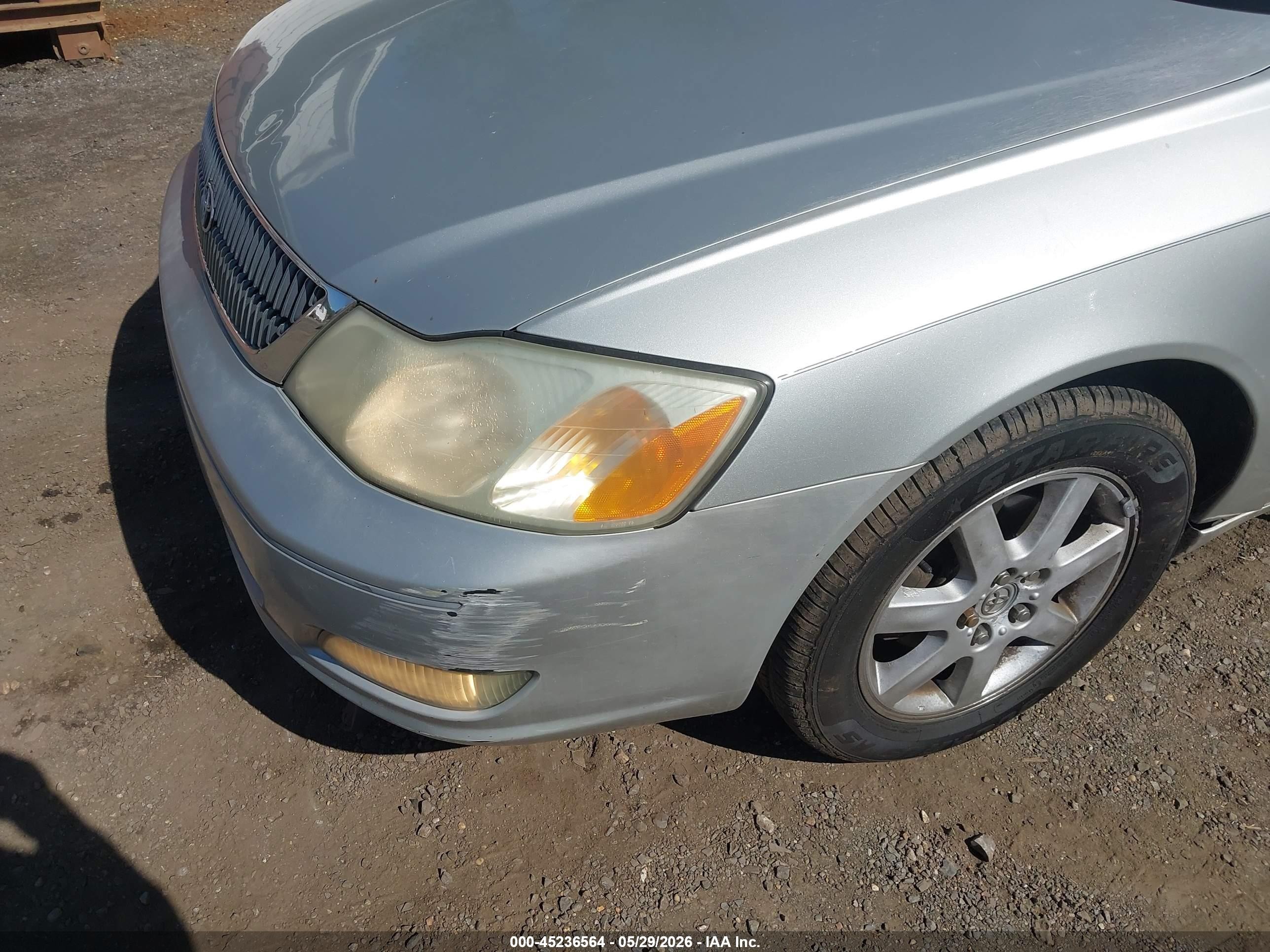 2002 Toyota Avalon Xls Silver vin: 4T1BF28B62U261049