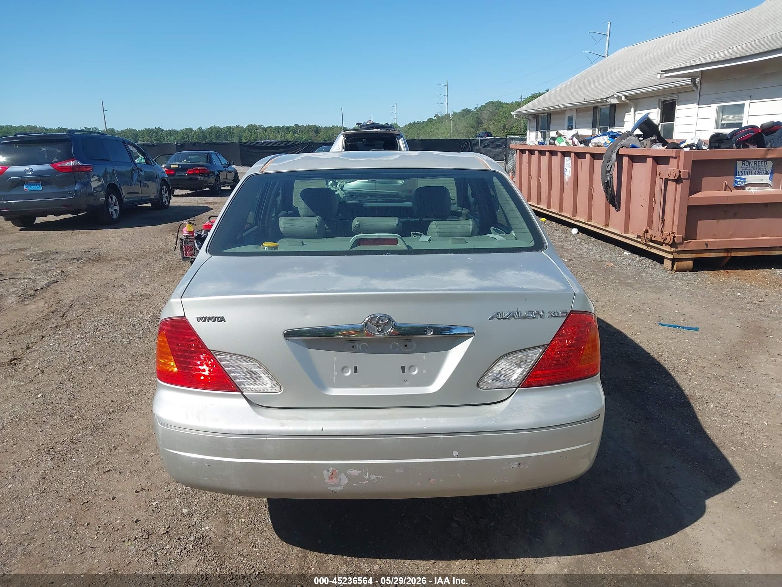 2002 Toyota Avalon Xls Silver vin: 4T1BF28B62U261049