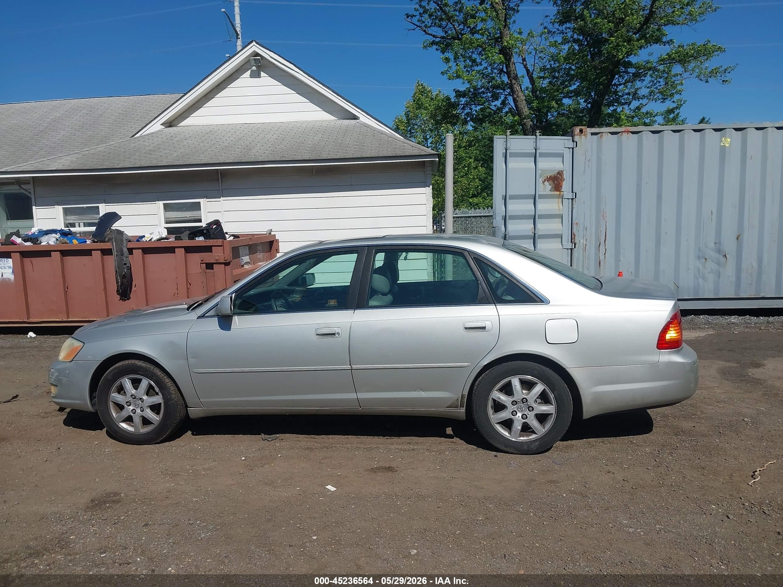 2002 Toyota Avalon Xls Silver vin: 4T1BF28B62U261049