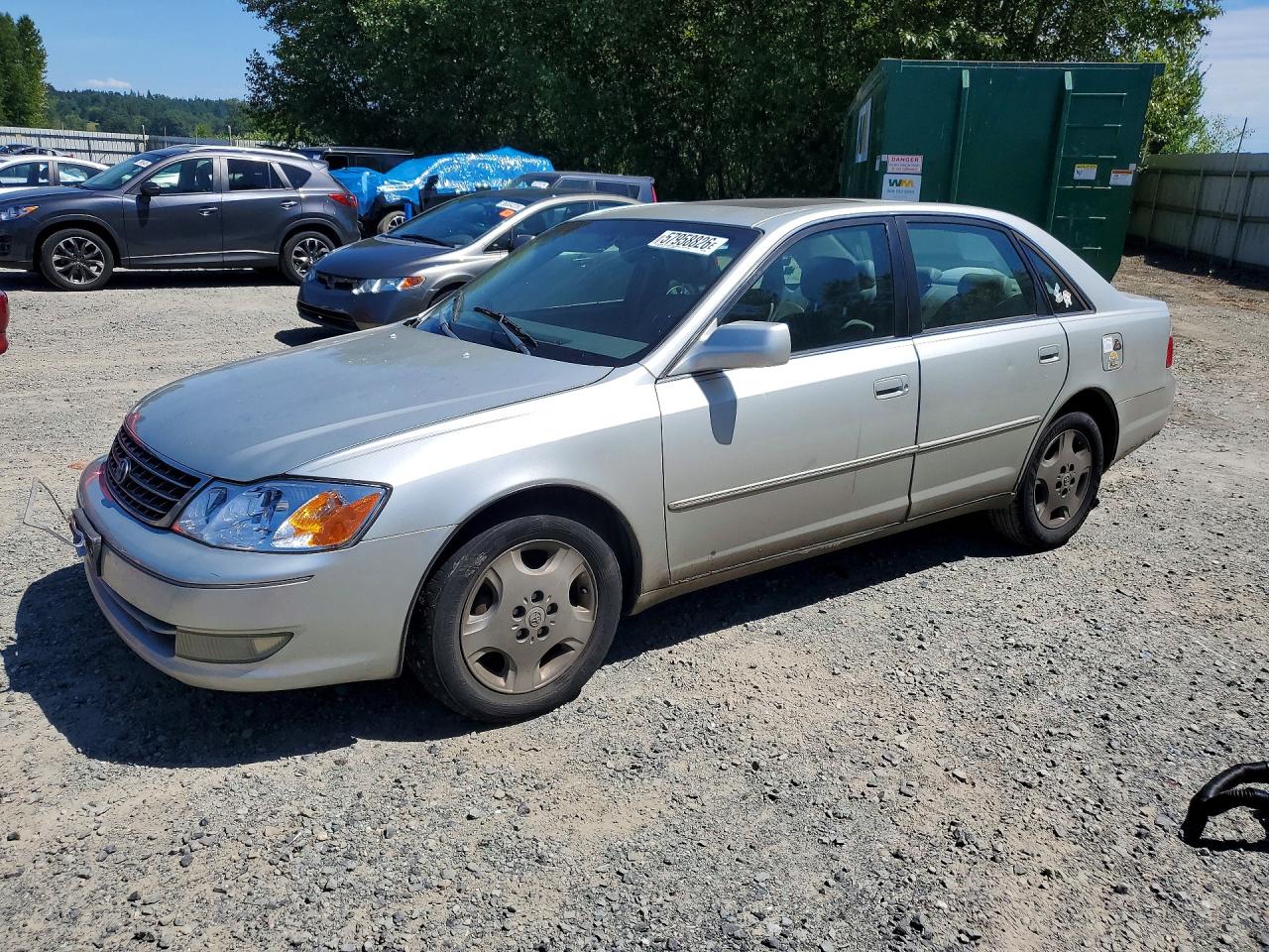 2003 Toyota Avalon Xls Silver vin: 4T1BF28B63U268830