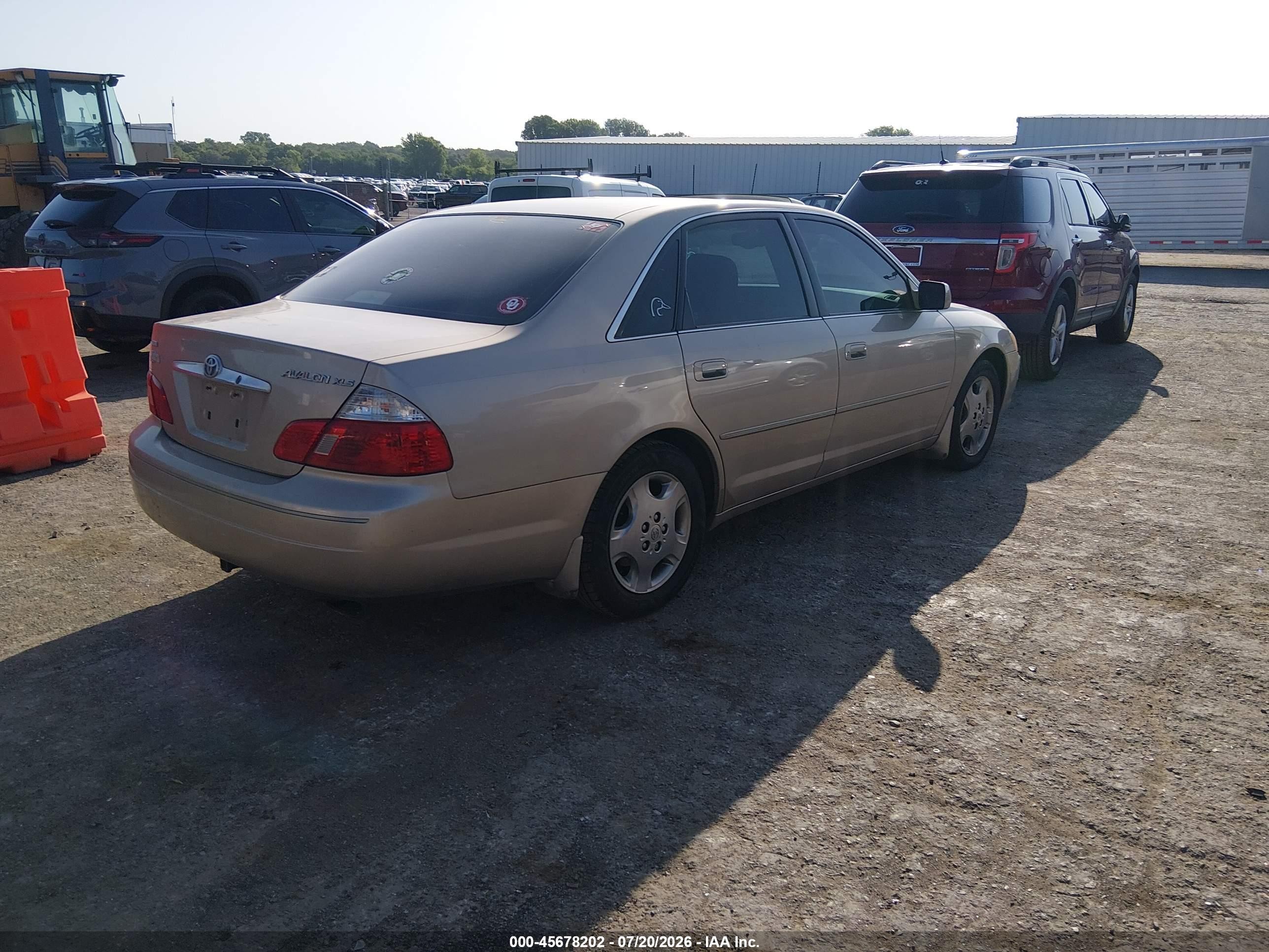 2003 Toyota Avalon Xls Gold vin: 4T1BF28B63U269184