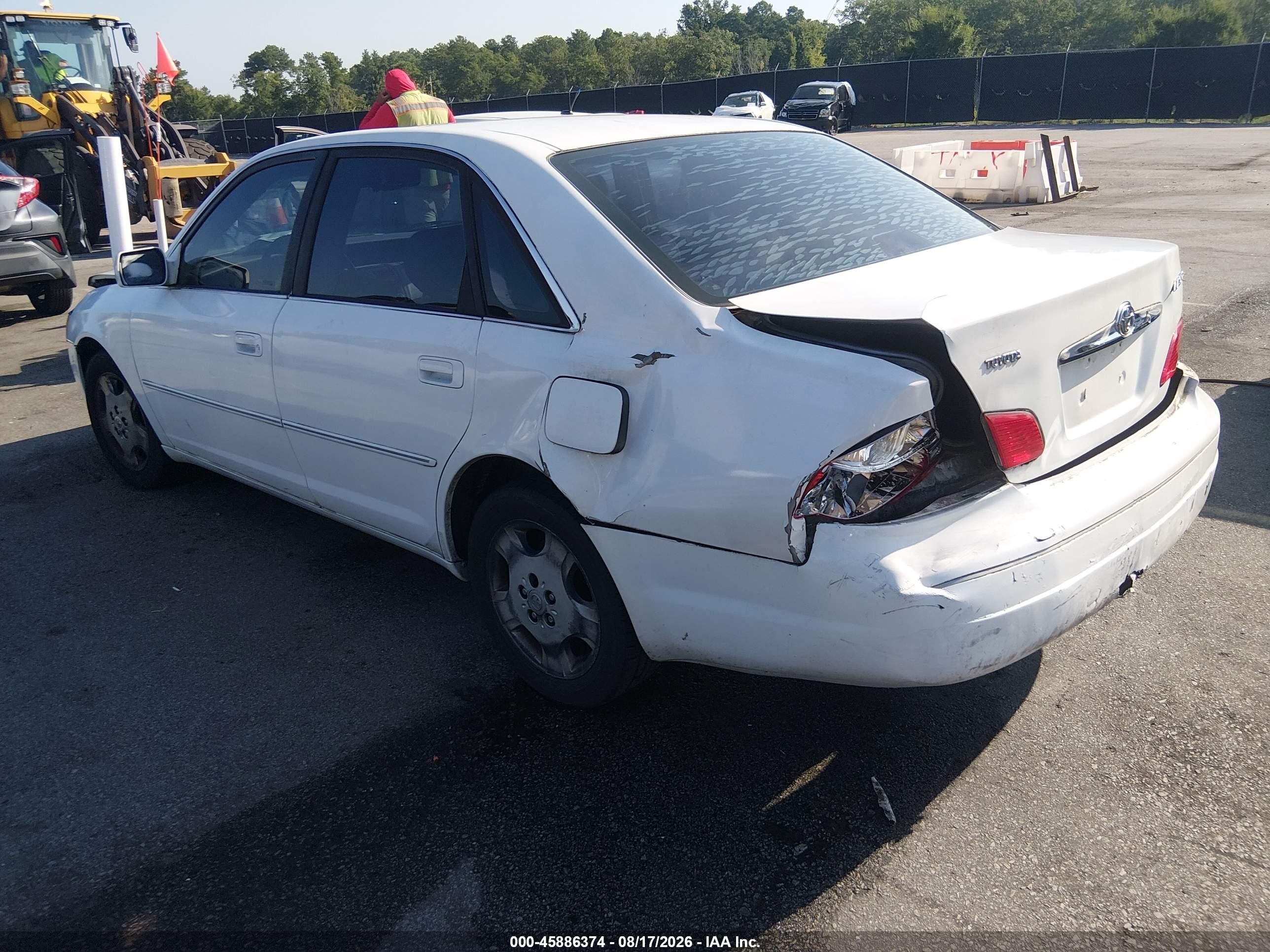 2003 Toyota Avalon Xls White vin: 4T1BF28B63U270660