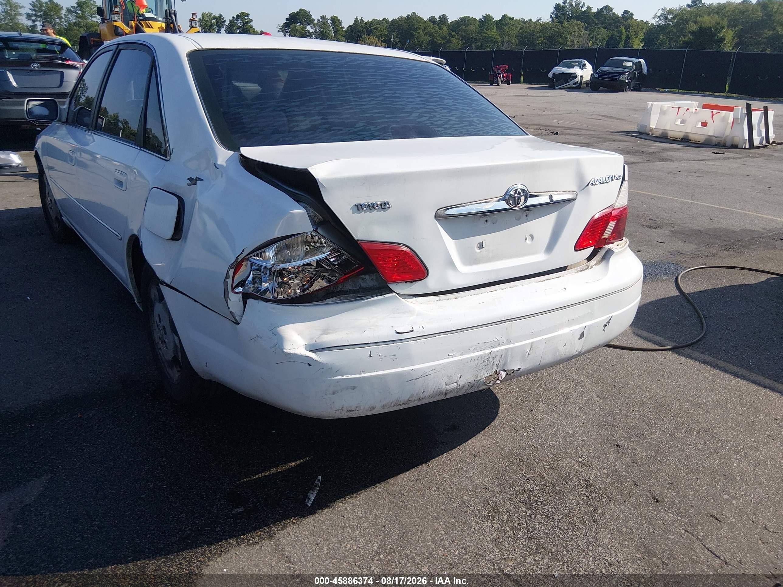 2003 Toyota Avalon Xls White vin: 4T1BF28B63U270660