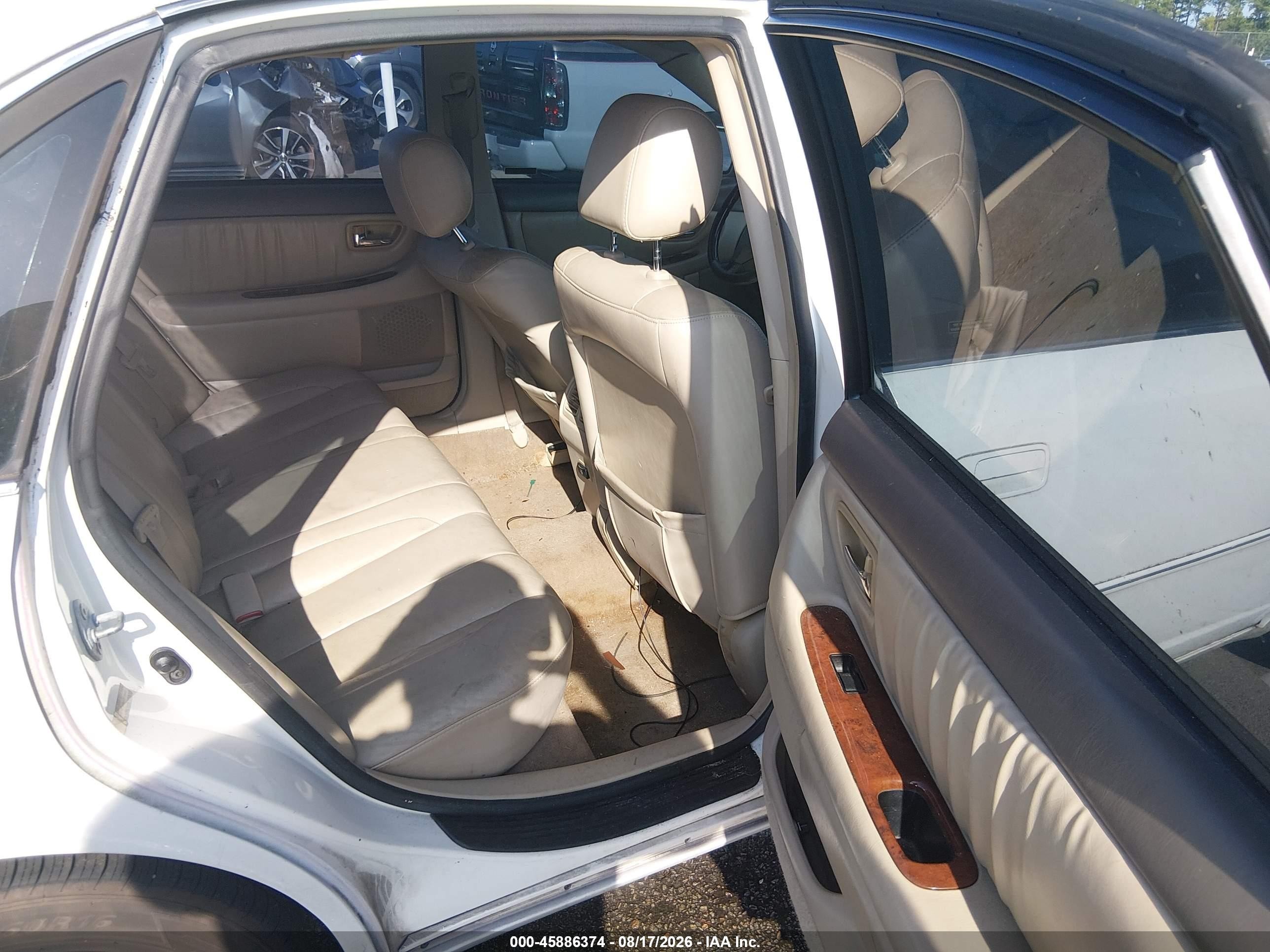 2003 Toyota Avalon Xls White vin: 4T1BF28B63U270660