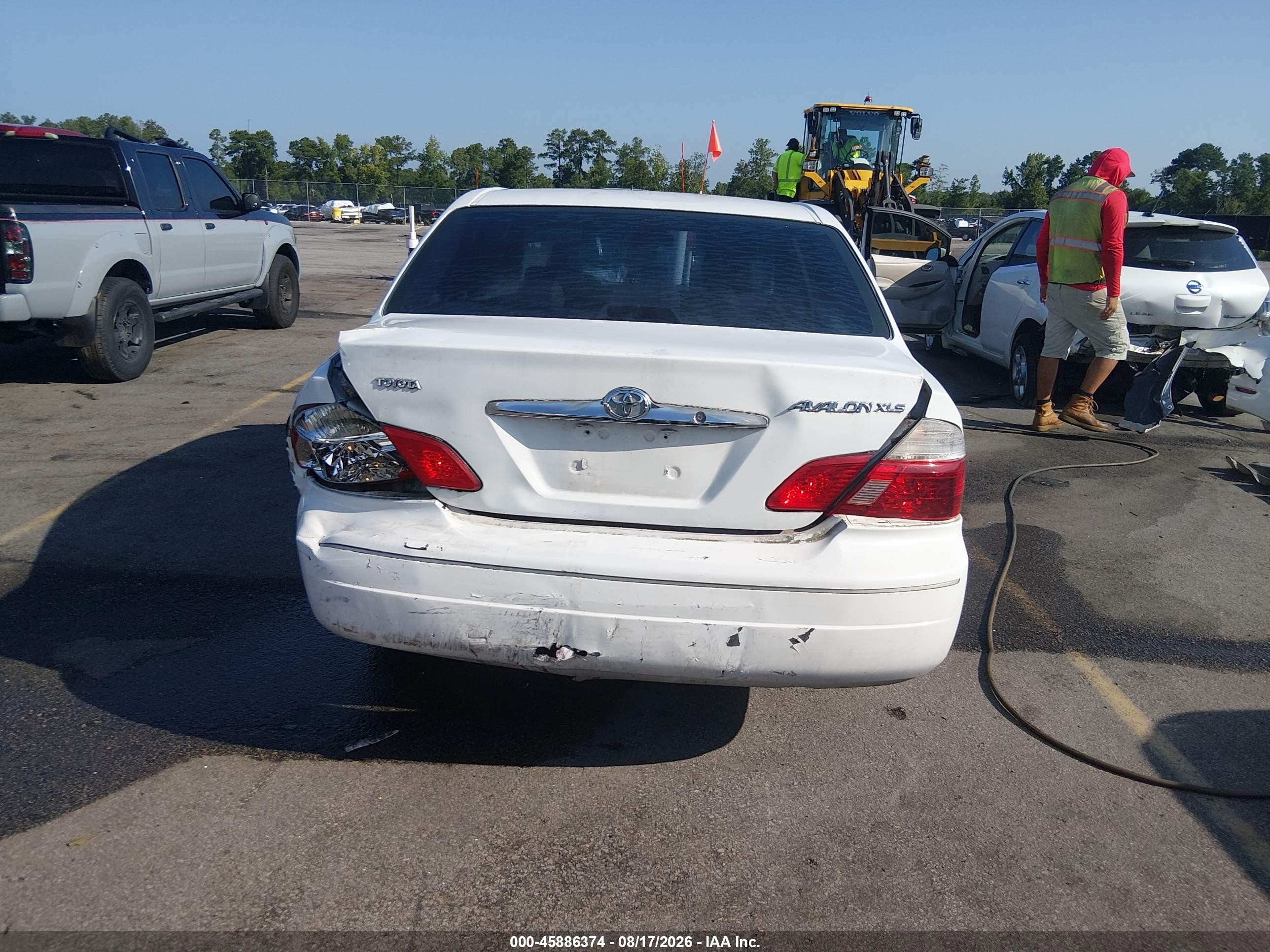 2003 Toyota Avalon Xls White vin: 4T1BF28B63U270660