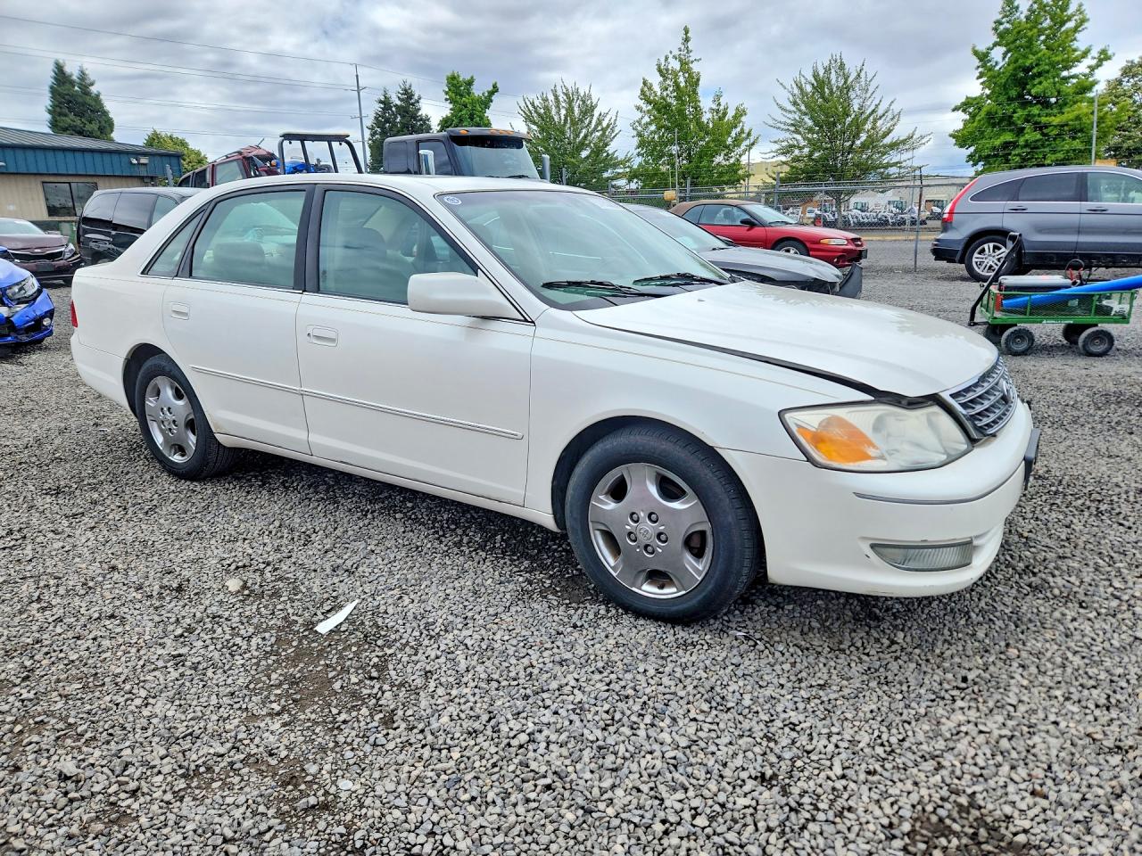 2003 Toyota Avalon Xls White vin: 4T1BF28B63U272568