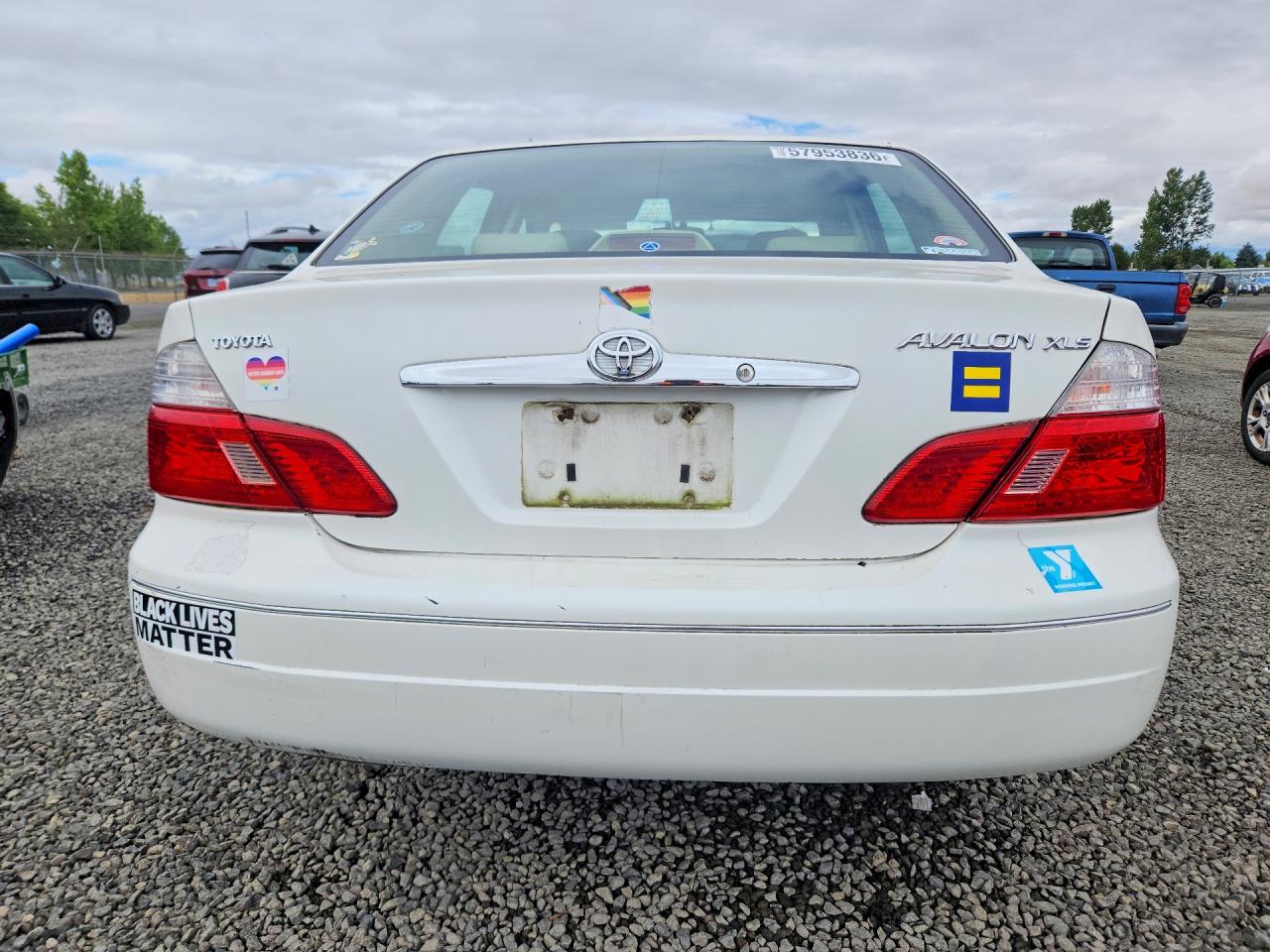 2003 Toyota Avalon Xls White vin: 4T1BF28B63U272568