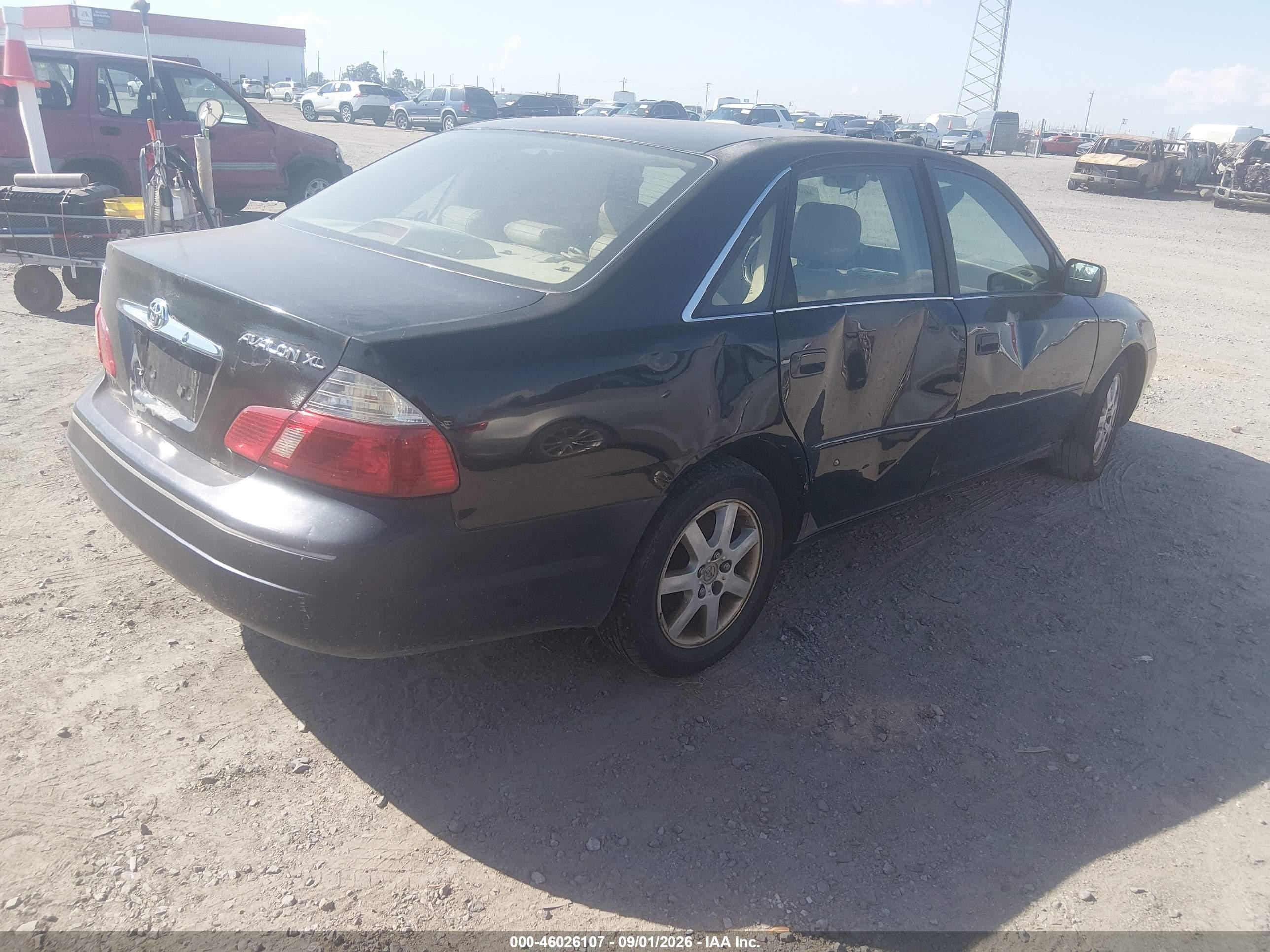 2003 Toyota Avalon Xl Black vin: 4T1BF28B63U279620