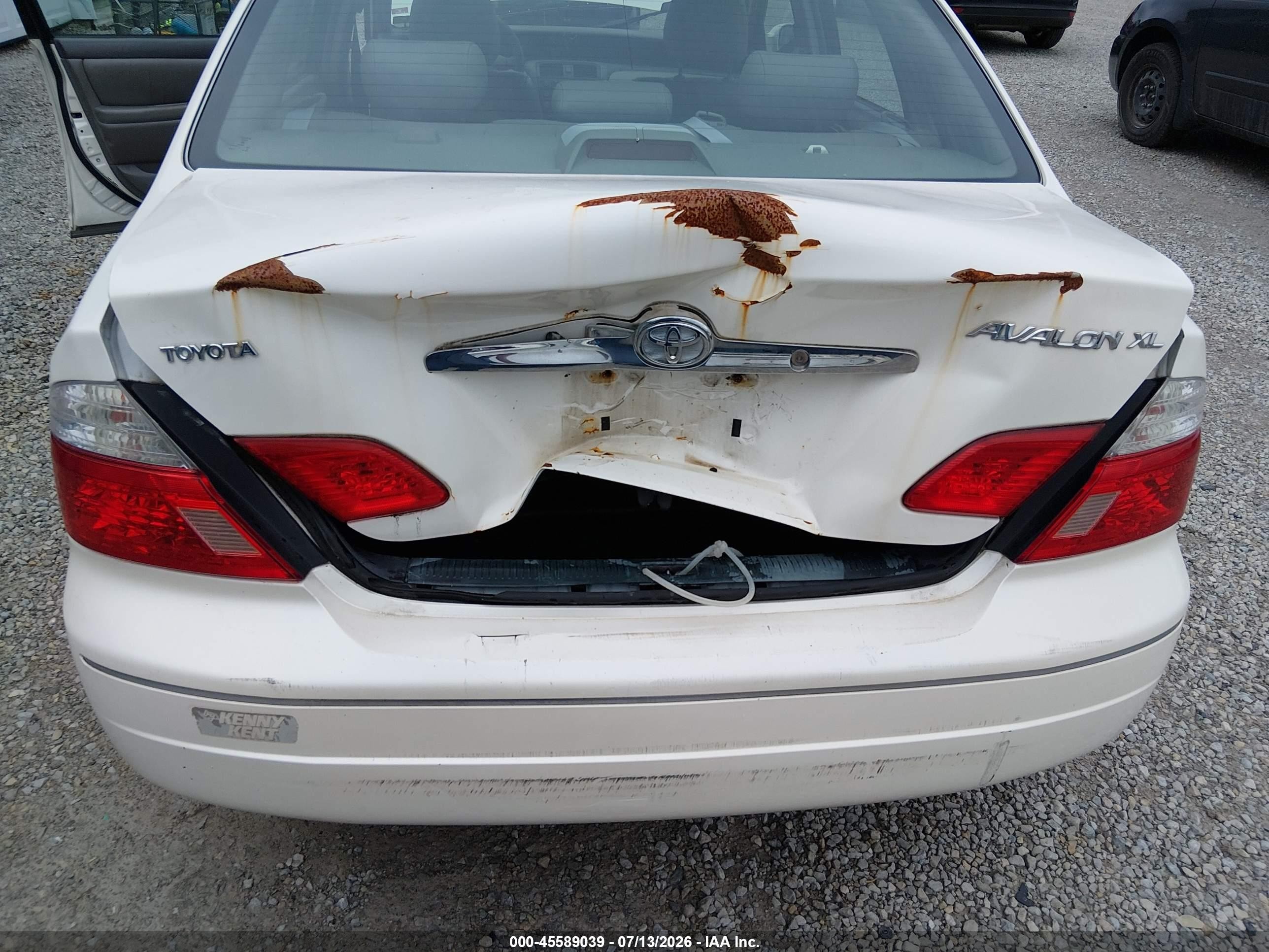 2003 Toyota Avalon Xl Белый vin: 4T1BF28B63U285837