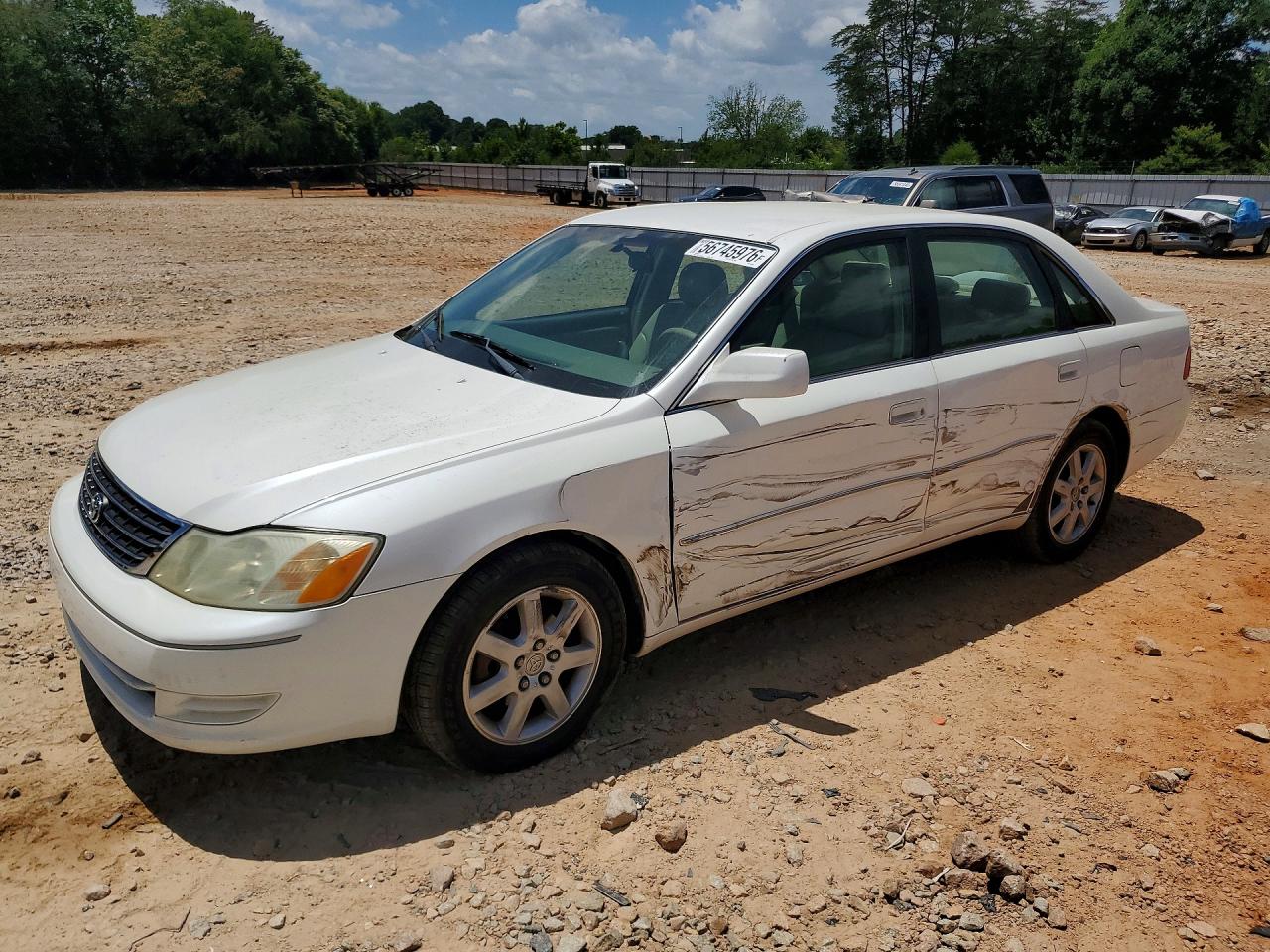 2003 Toyota Avalon Xl White vin: 4T1BF28B63U303236