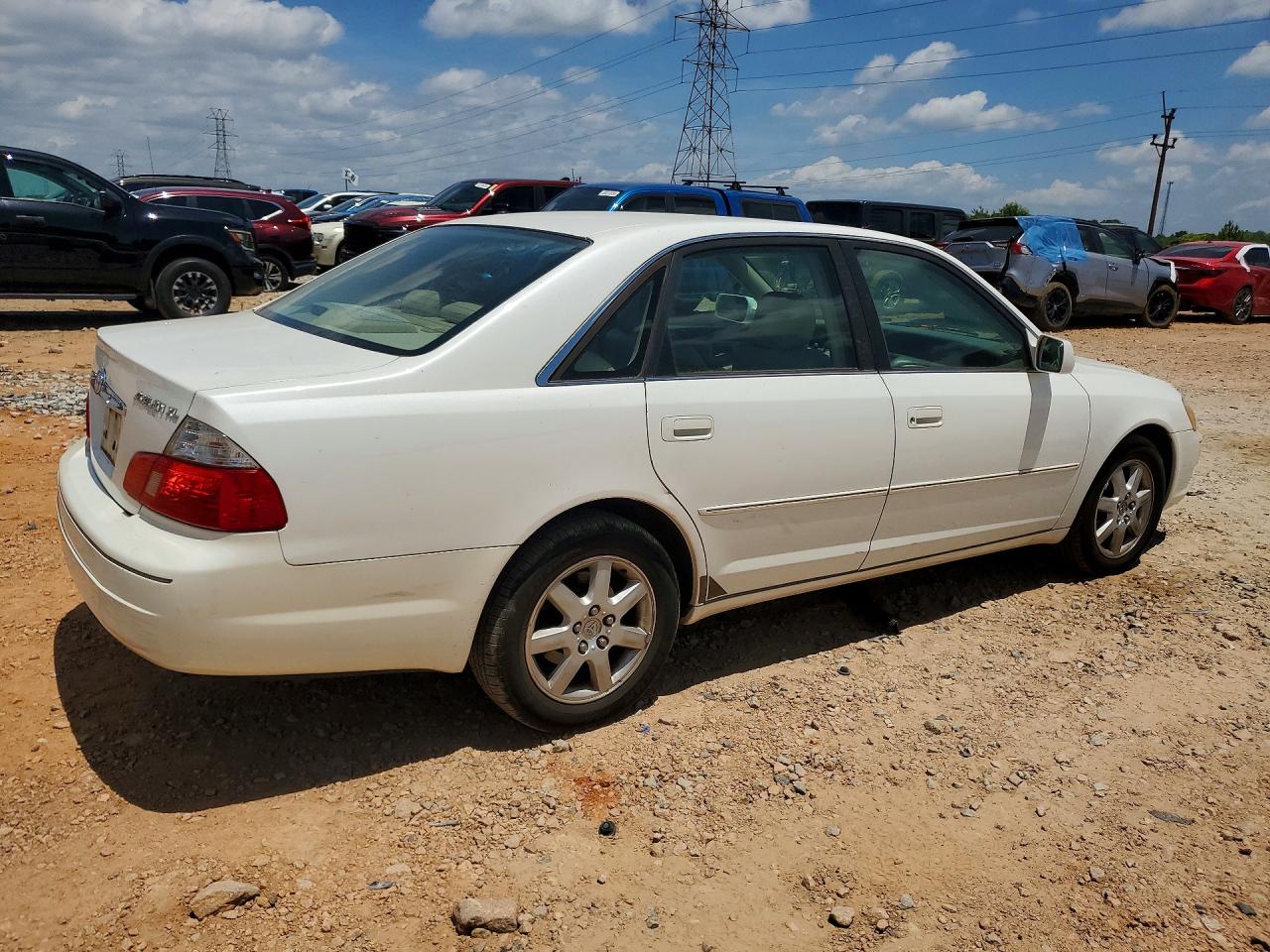 2003 Toyota Avalon Xl White vin: 4T1BF28B63U303236