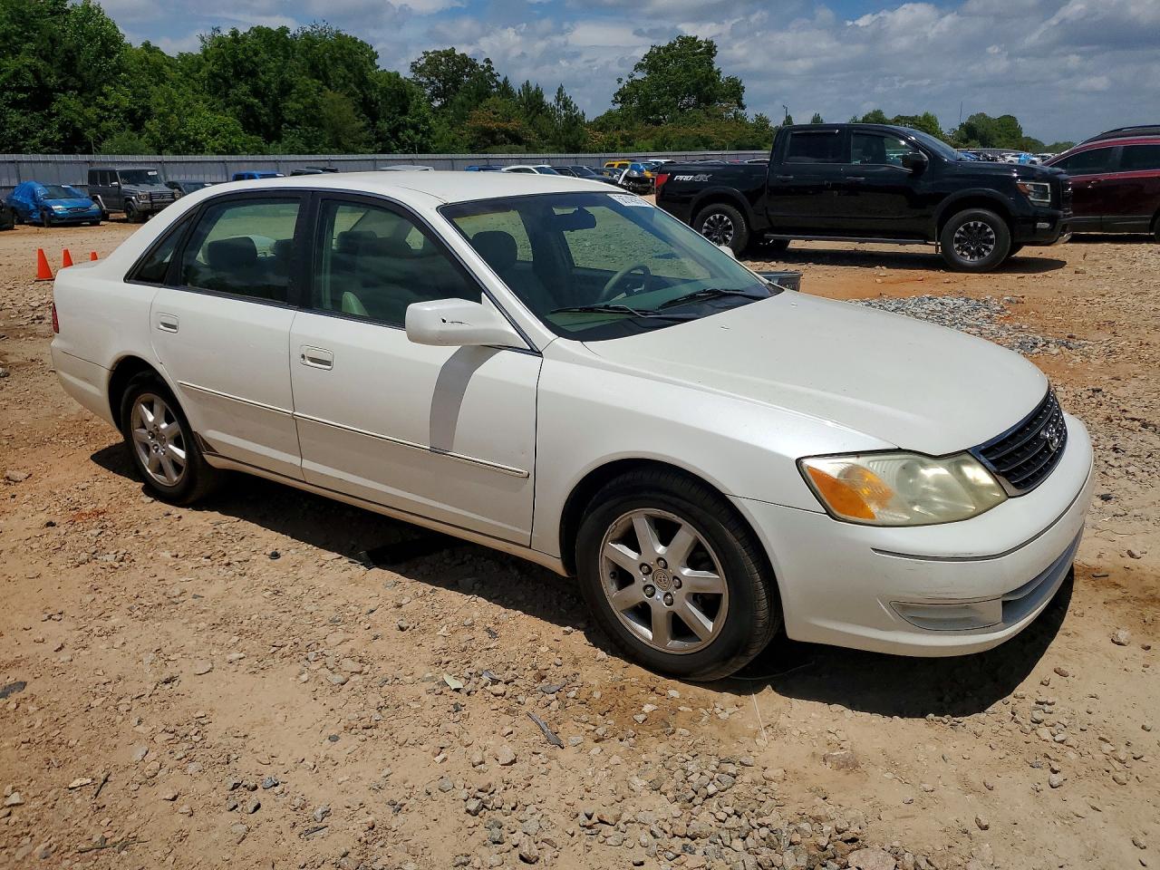 2003 Toyota Avalon Xl White vin: 4T1BF28B63U303236