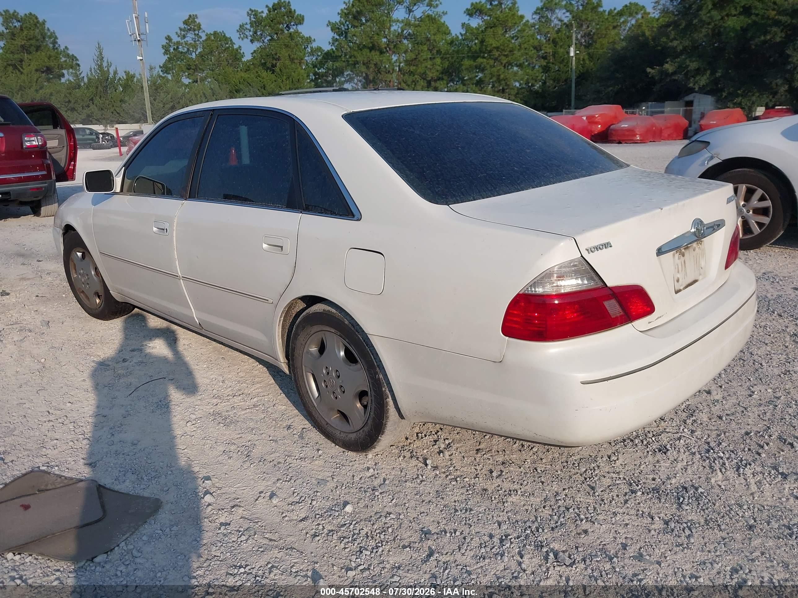 2003 Toyota Avalon Xls Белый vin: 4T1BF28B63U327259