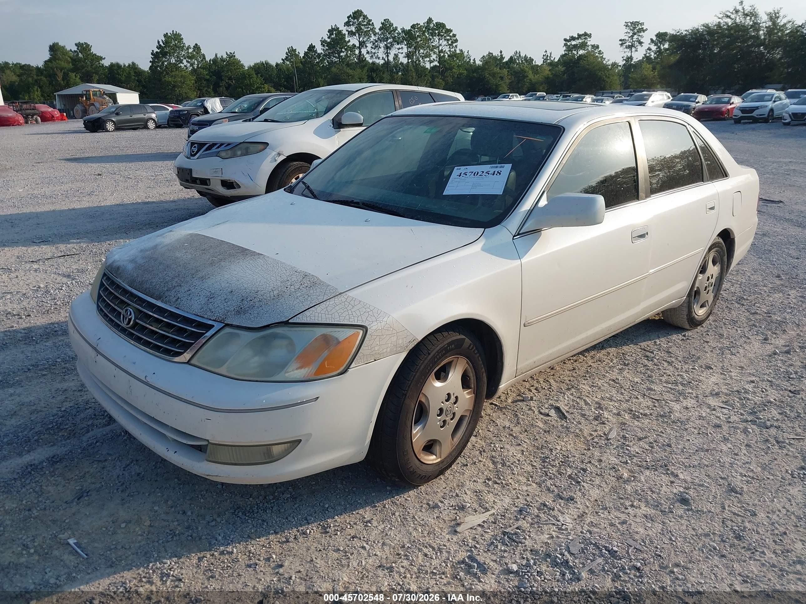 2003 Toyota Avalon Xls Белый vin: 4T1BF28B63U327259