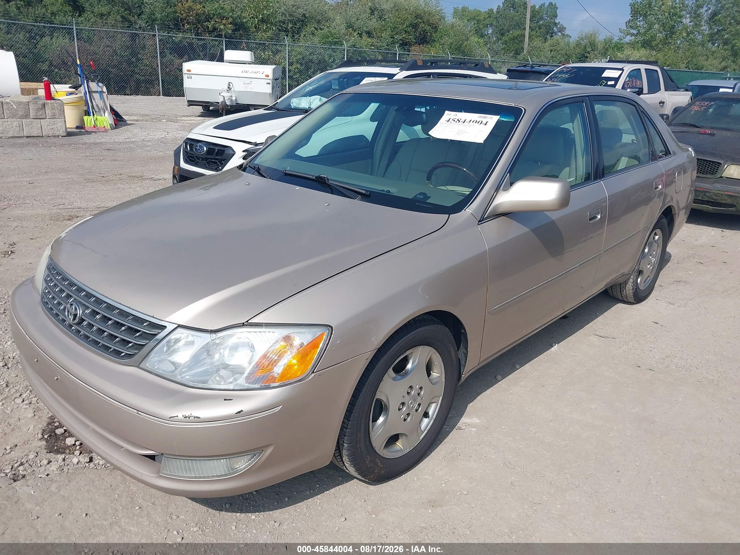 2003 Toyota Avalon Xls Brown vin: 4T1BF28B63U332459
