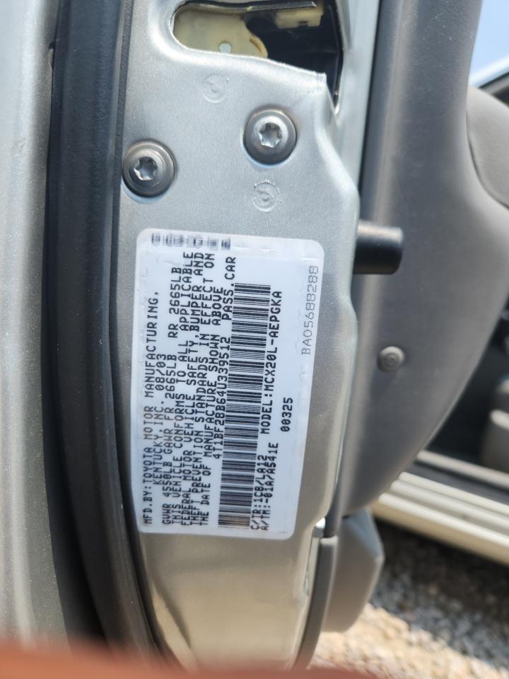 2004 Toyota Avalon Xls Silver vin: 4T1BF28B64U339512