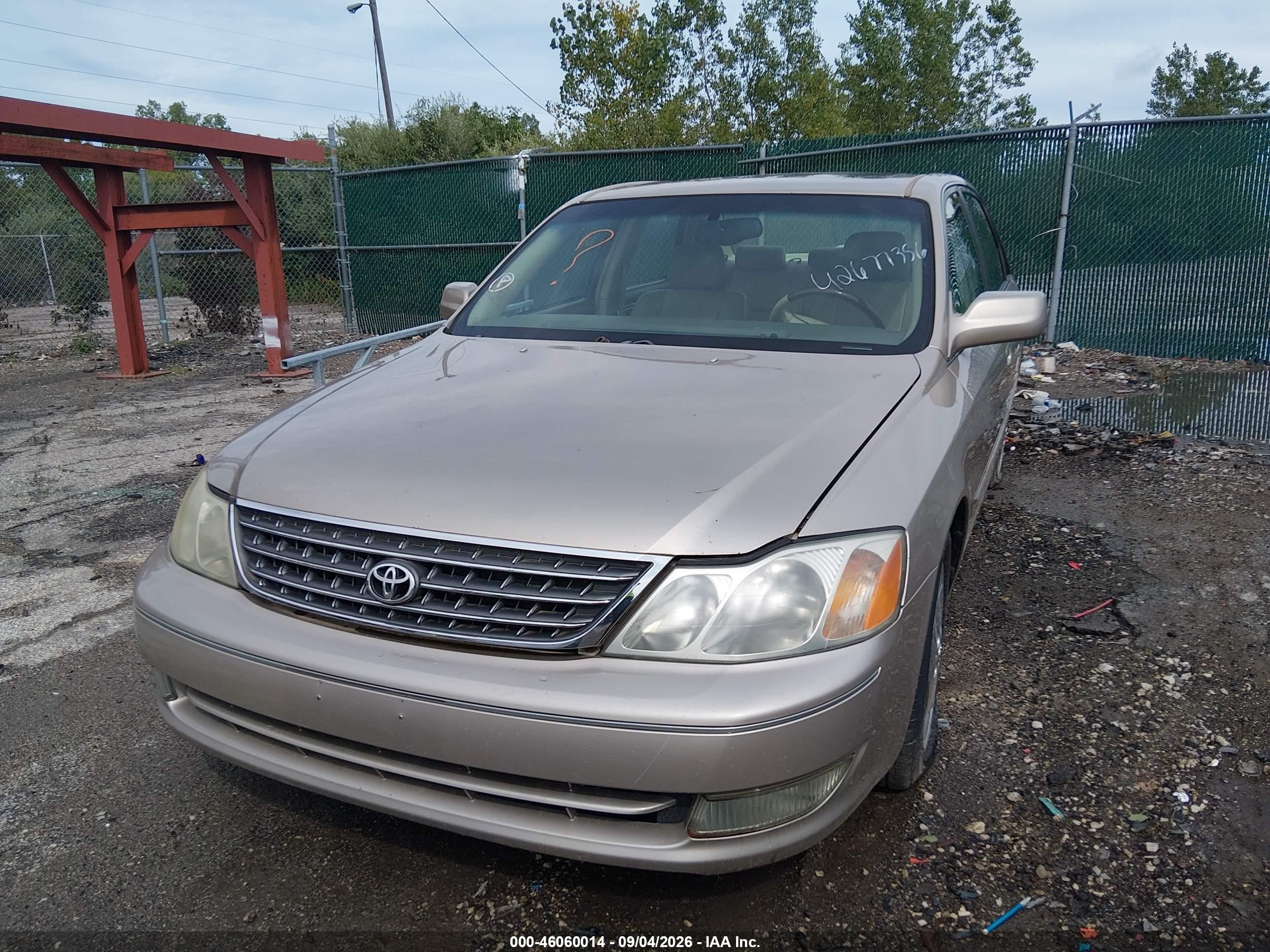 2004 Toyota Avalon Xl/xls Tan vin: 4T1BF28B64U383834