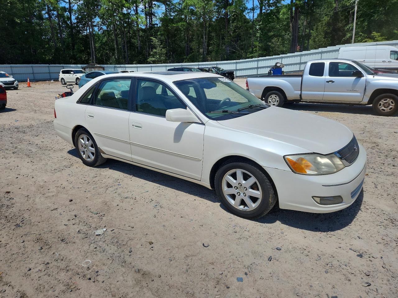 2000 Toyota Avalon Xls White vin: 4T1BF28B6YU020276