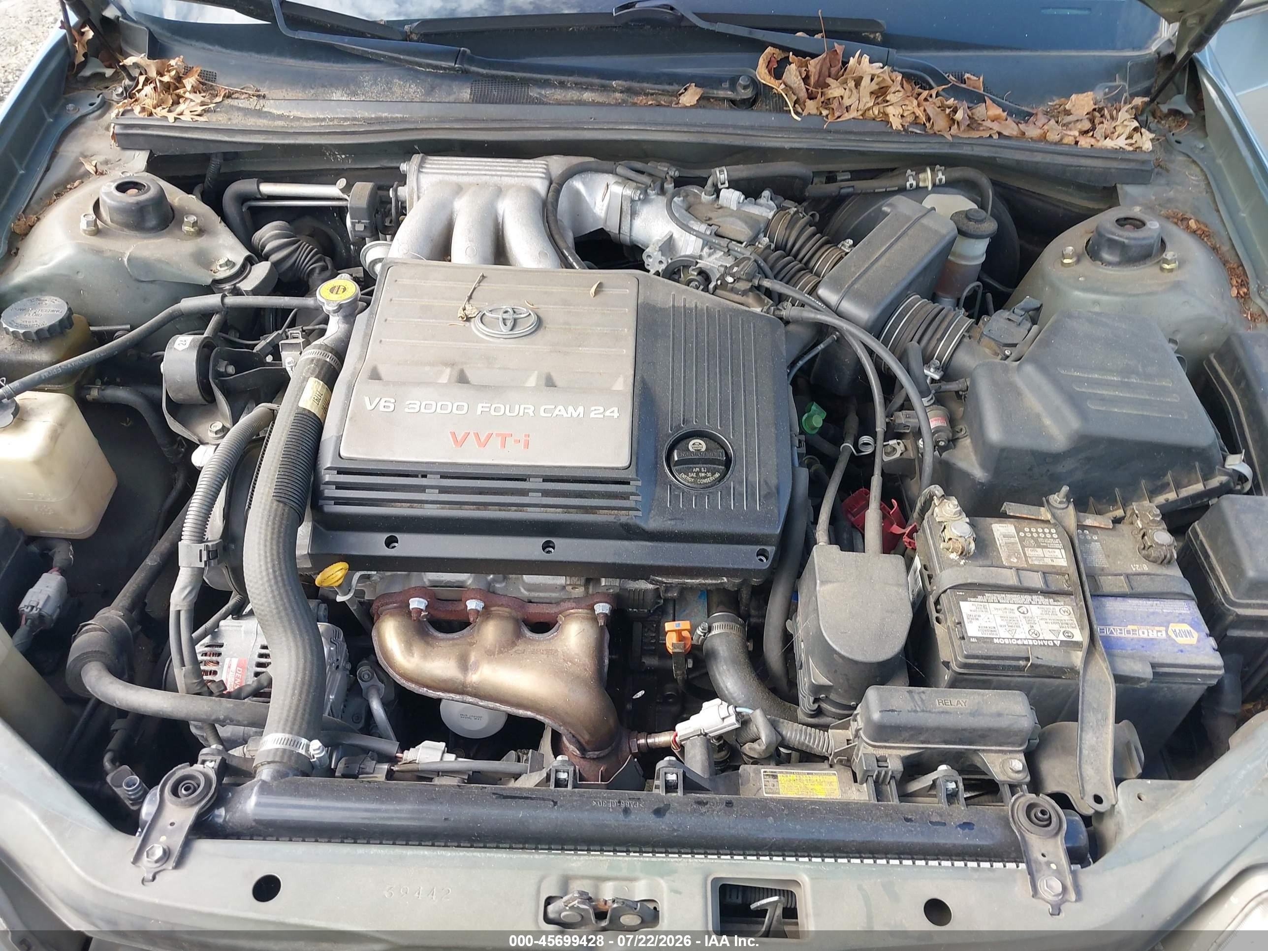 2000 Toyota Avalon Xls Green vin: 4T1BF28B6YU045422