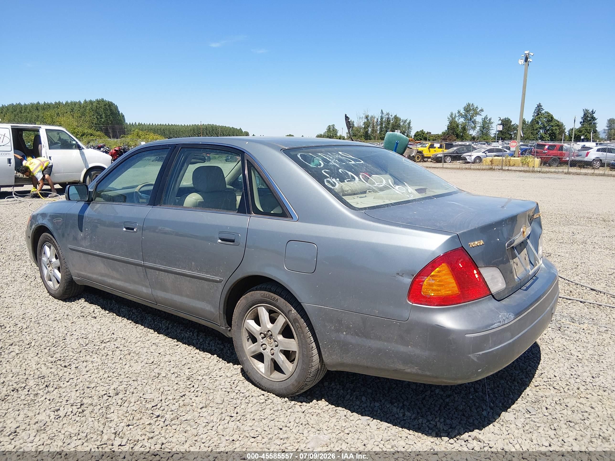 2000 Toyota Avalon Xls Light Blue vin: 4T1BF28B6YU052905