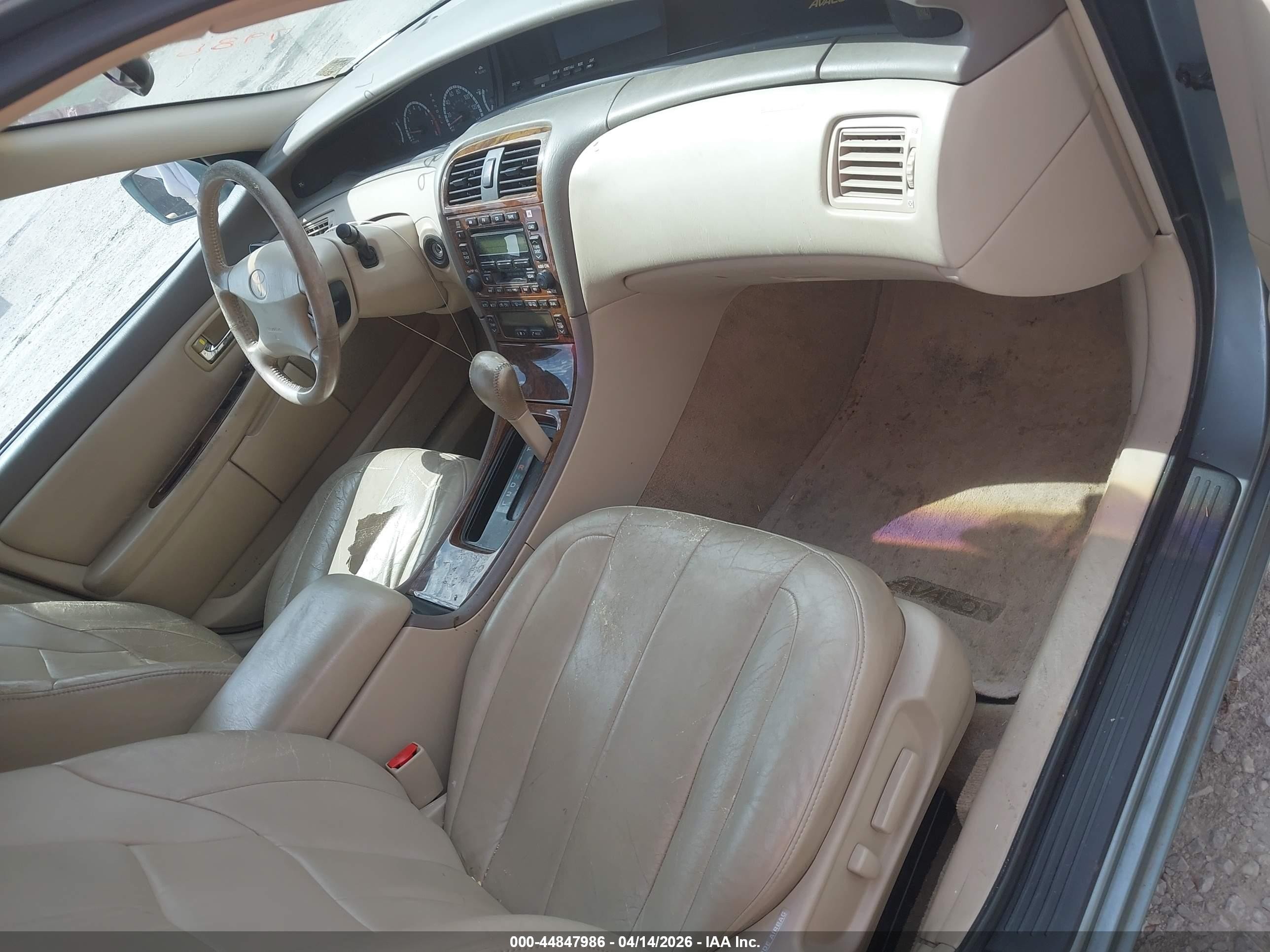 2001 Toyota Avalon Xls Gray vin: 4T1BF28B71U120991