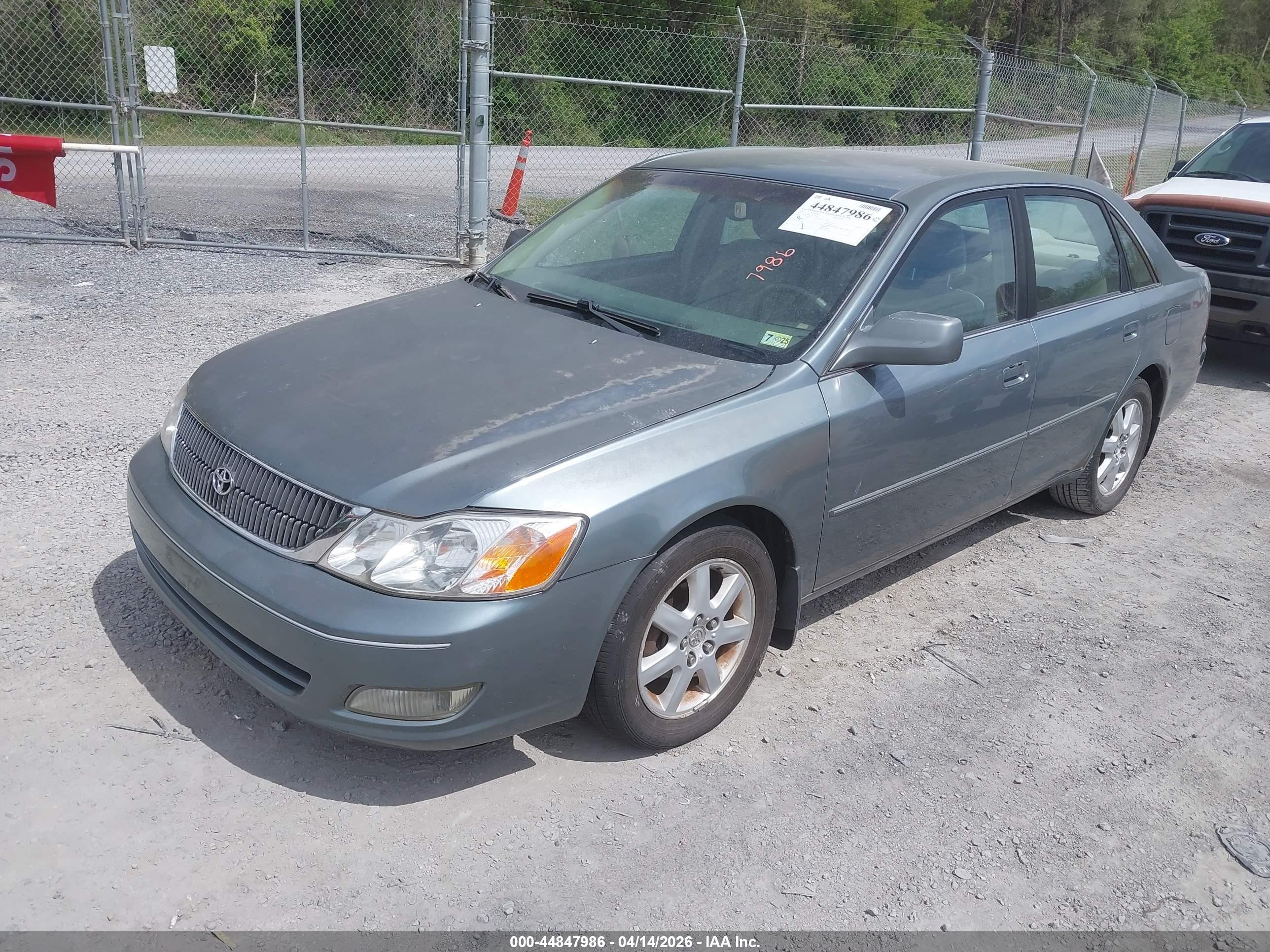 2001 Toyota Avalon Xls Gray vin: 4T1BF28B71U120991