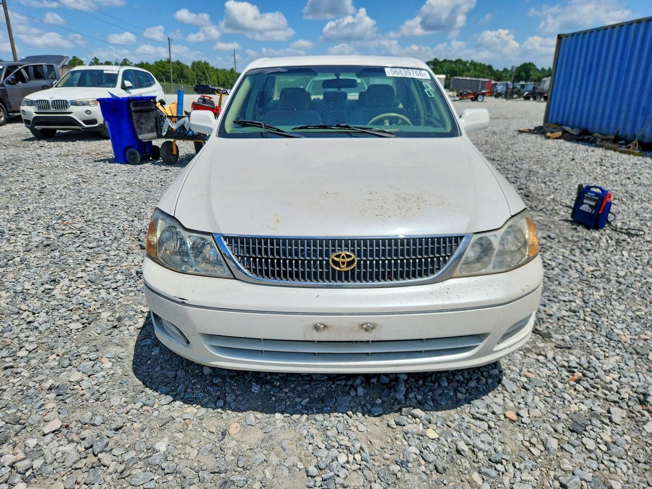 2001 Toyota Avalon Xl White vin: 4T1BF28B71U140223