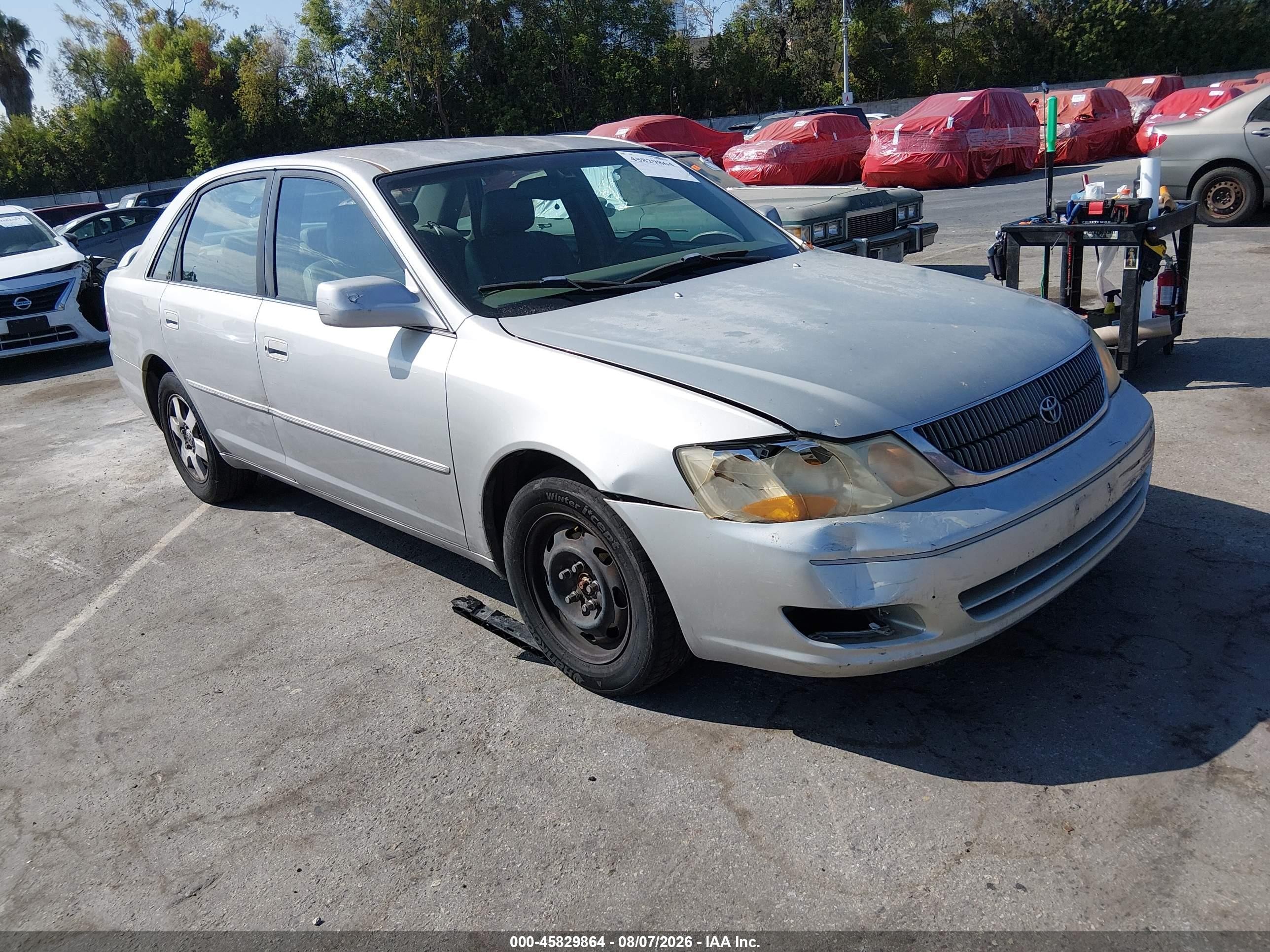 2001 Toyota Avalon Xl Silver vin: 4T1BF28B71U186442