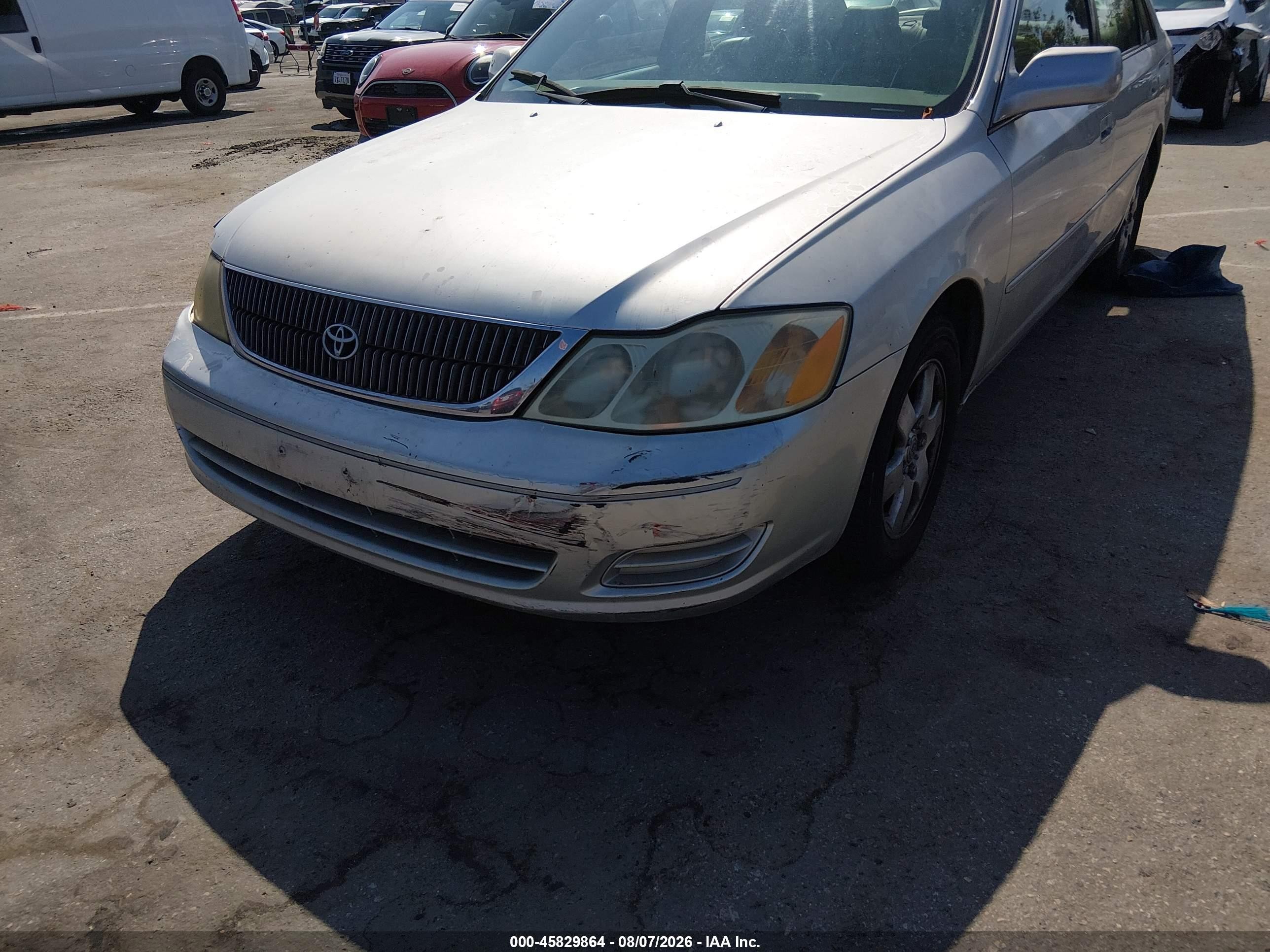 2001 Toyota Avalon Xl Silver vin: 4T1BF28B71U186442
