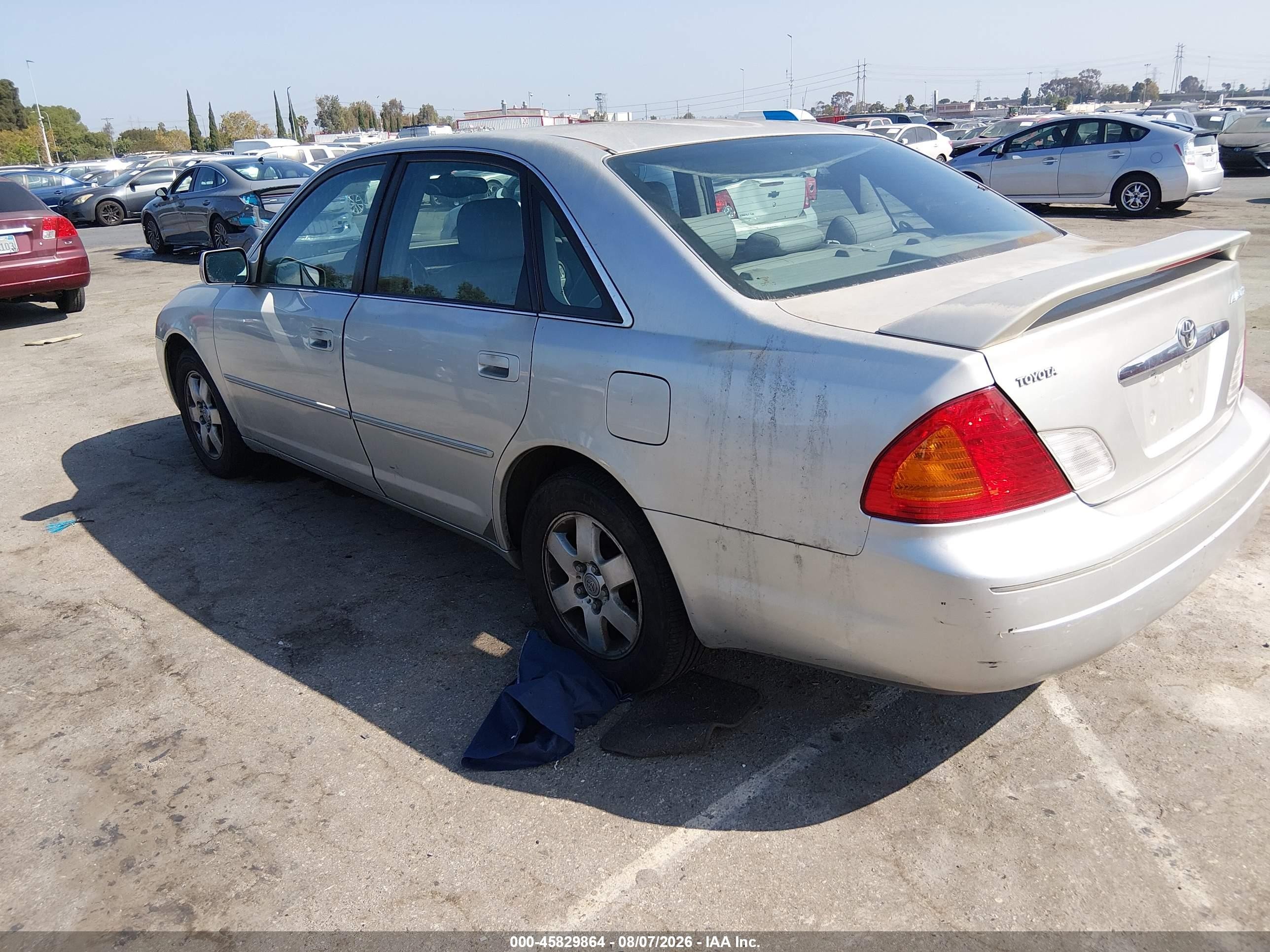 2001 Toyota Avalon Xl Silver vin: 4T1BF28B71U186442