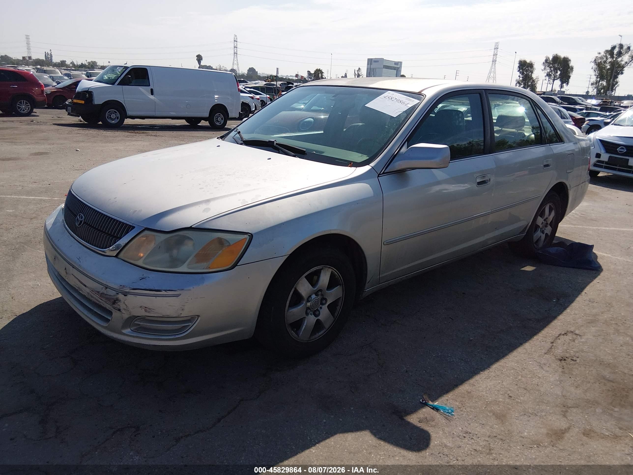 2001 Toyota Avalon Xl Silver vin: 4T1BF28B71U186442