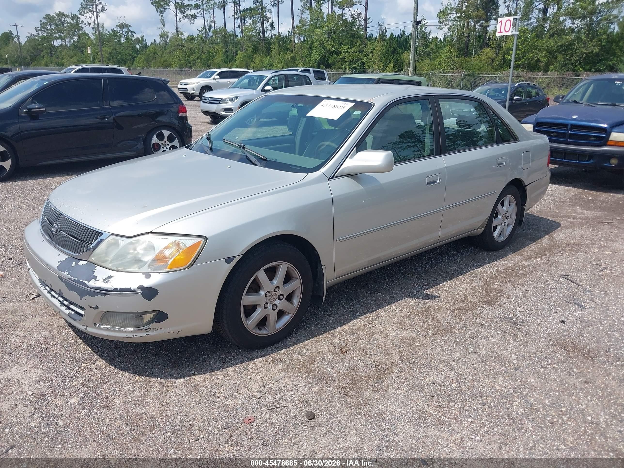 2002 Toyota Avalon Xls Silver vin: 4T1BF28B72U200227