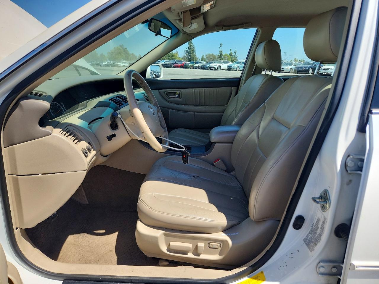 2002 Toyota Avalon Xl White vin: 4T1BF28B72U200437