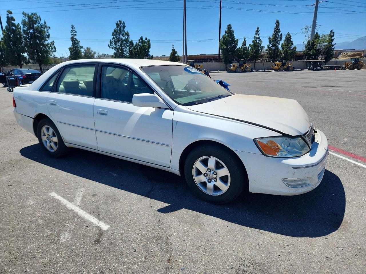 2002 Toyota Avalon Xl White vin: 4T1BF28B72U200437