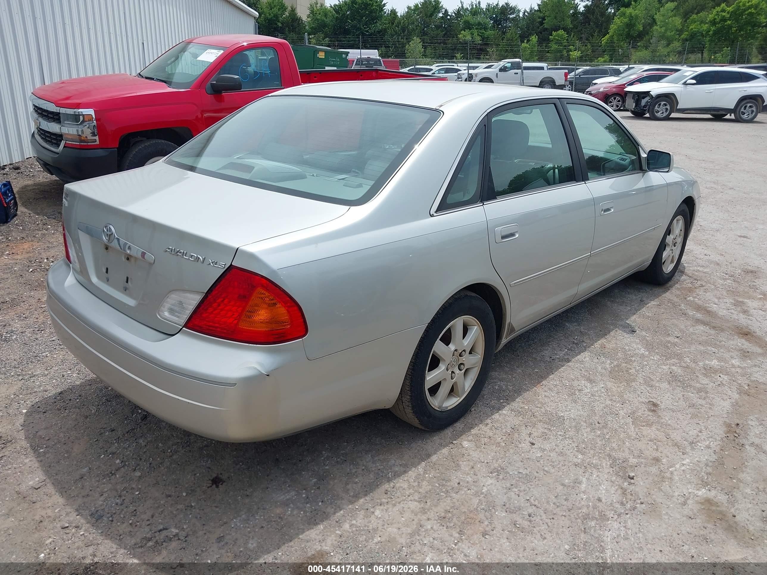 2002 Toyota Avalon Xls Silver vin: 4T1BF28B72U208649