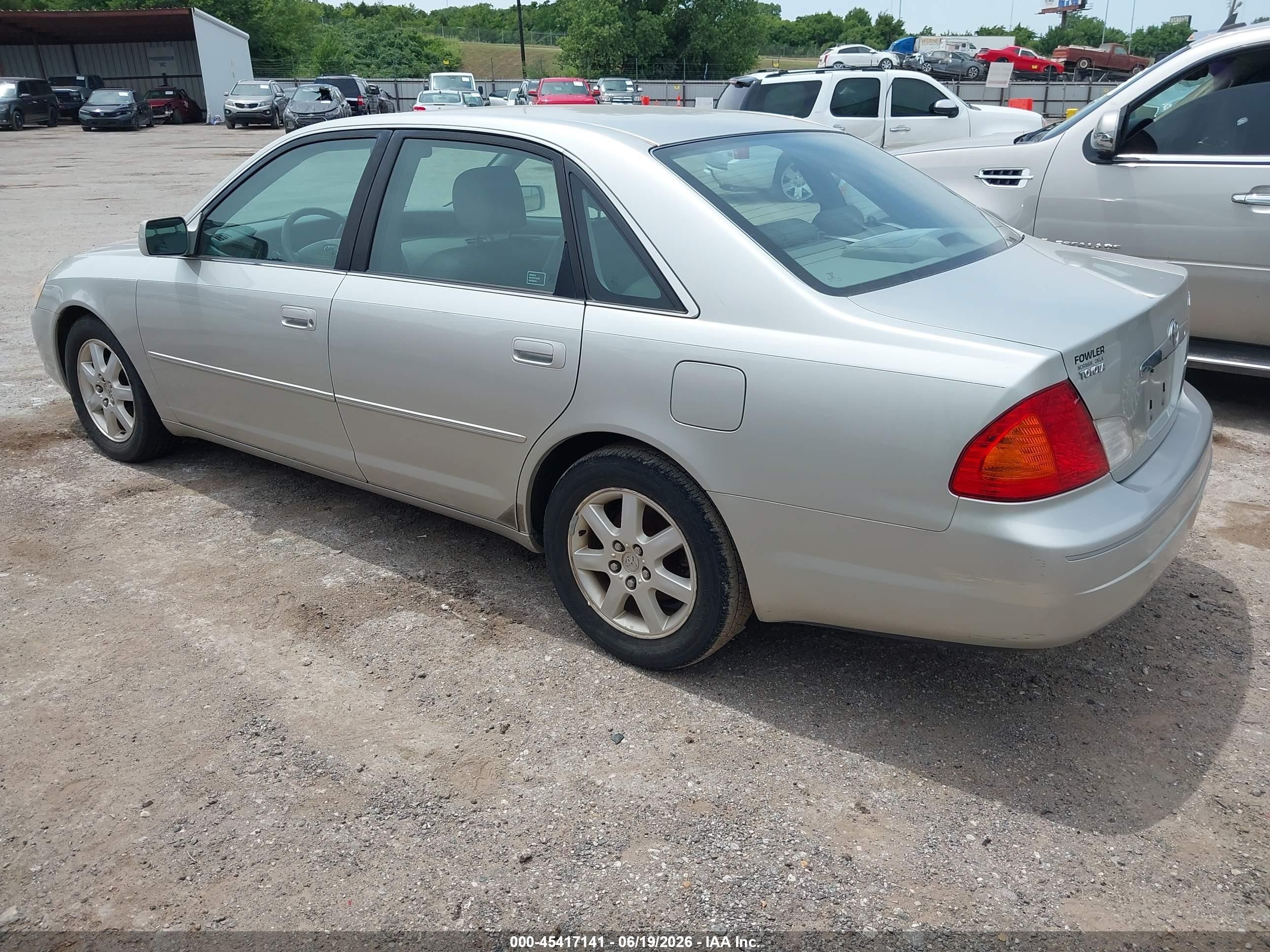 2002 Toyota Avalon Xls Silver vin: 4T1BF28B72U208649