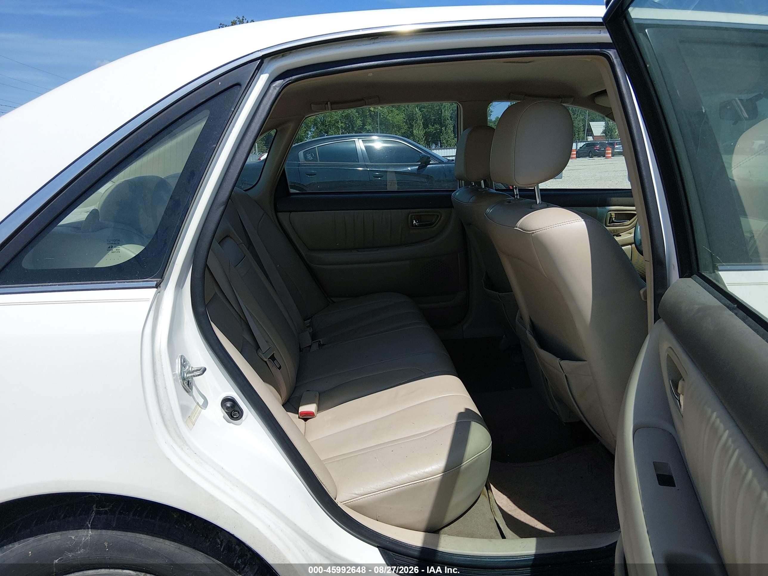 2002 Toyota Avalon Xl White vin: 4T1BF28B72U212913