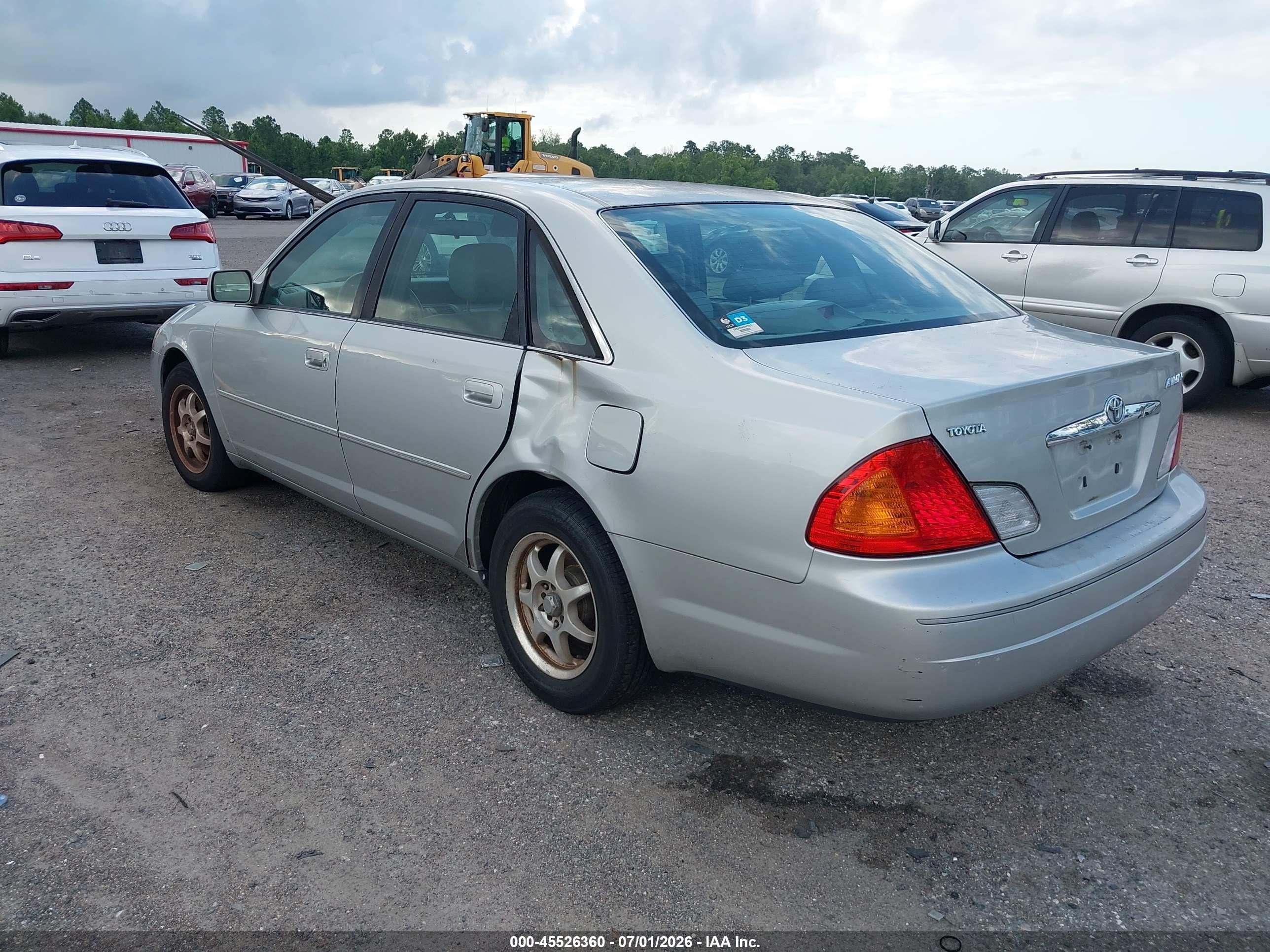 2002 Toyota Avalon Xl Silver vin: 4T1BF28B72U233275