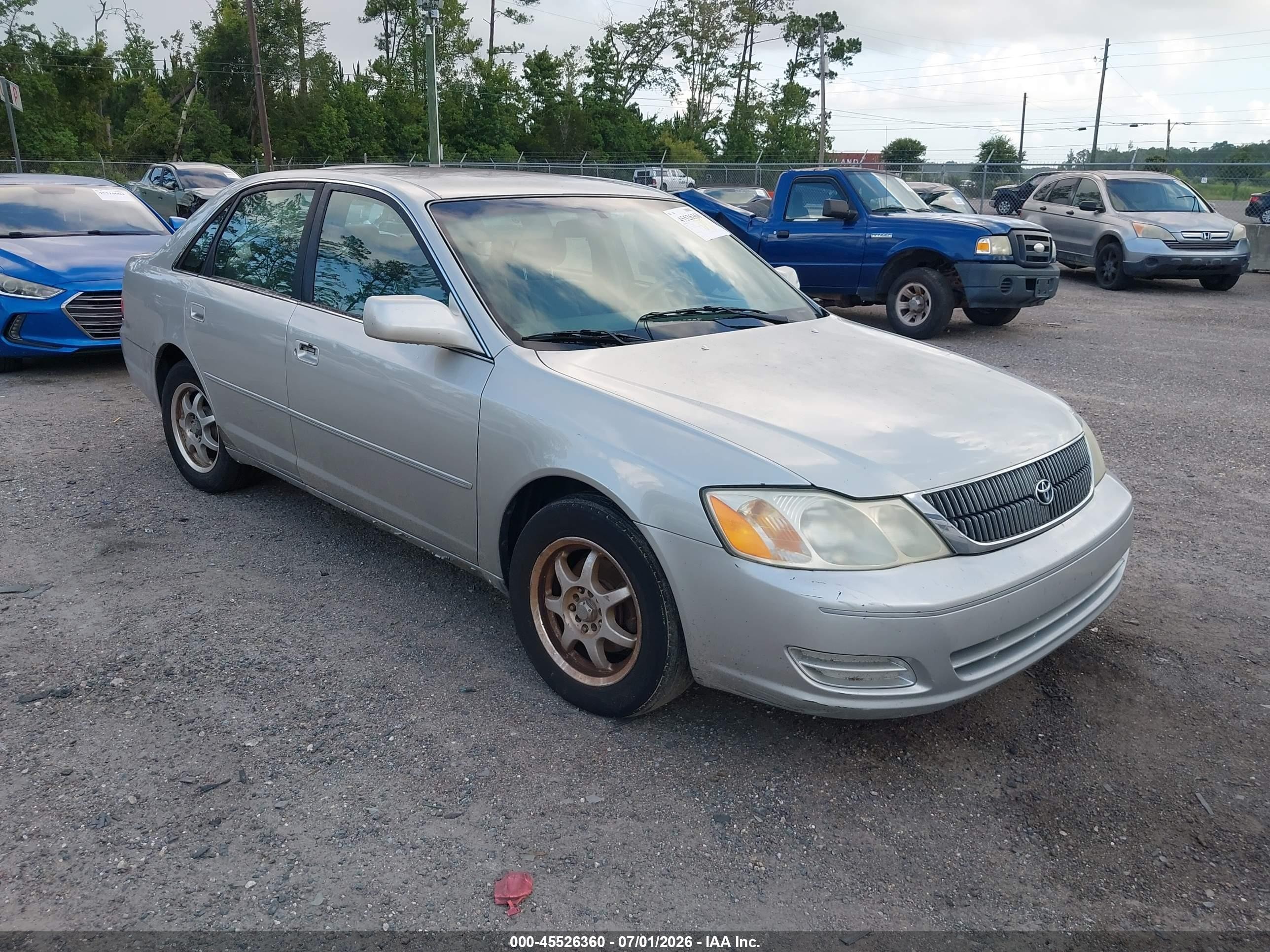 2002 Toyota Avalon Xl Silver vin: 4T1BF28B72U233275