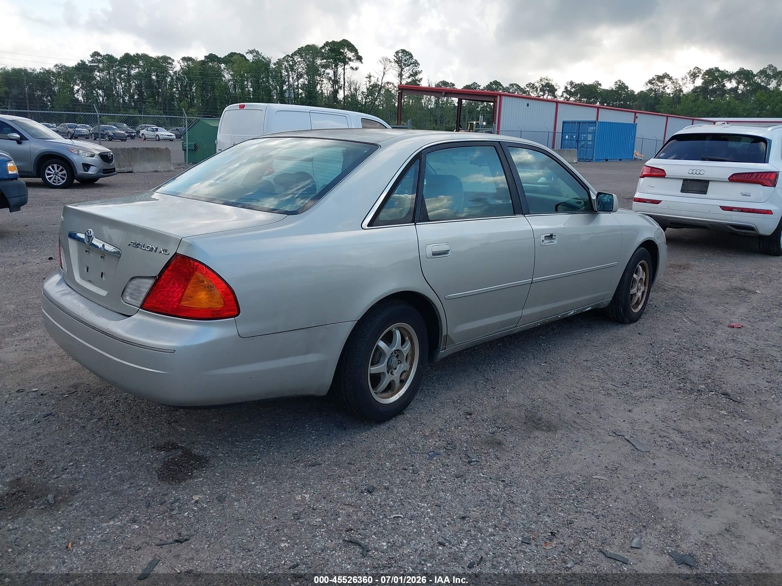 2002 Toyota Avalon Xl Silver vin: 4T1BF28B72U233275