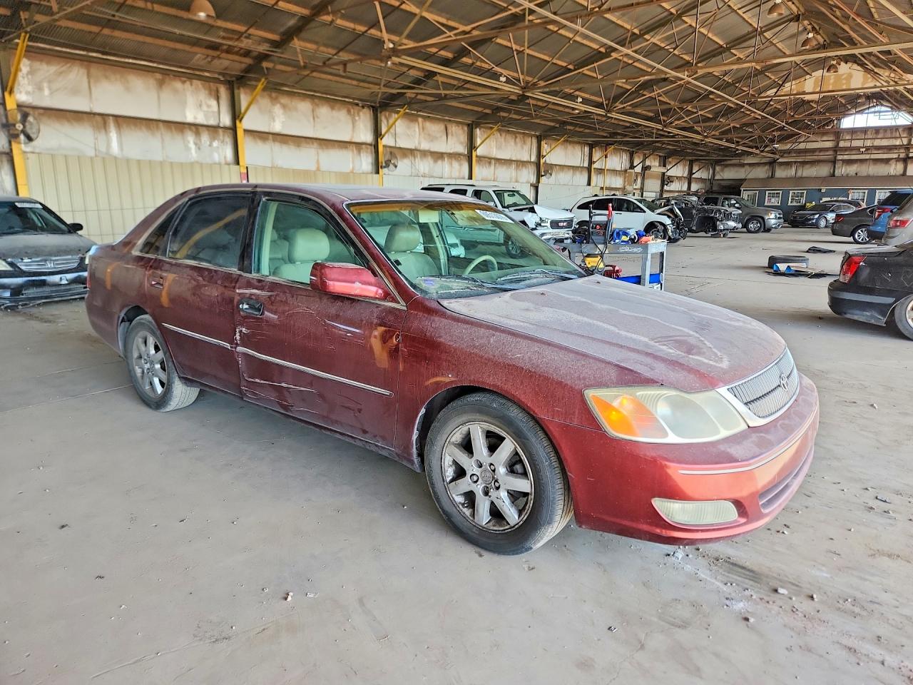 2002 Toyota Avalon Xls Burgundy vin: 4T1BF28B72U238251