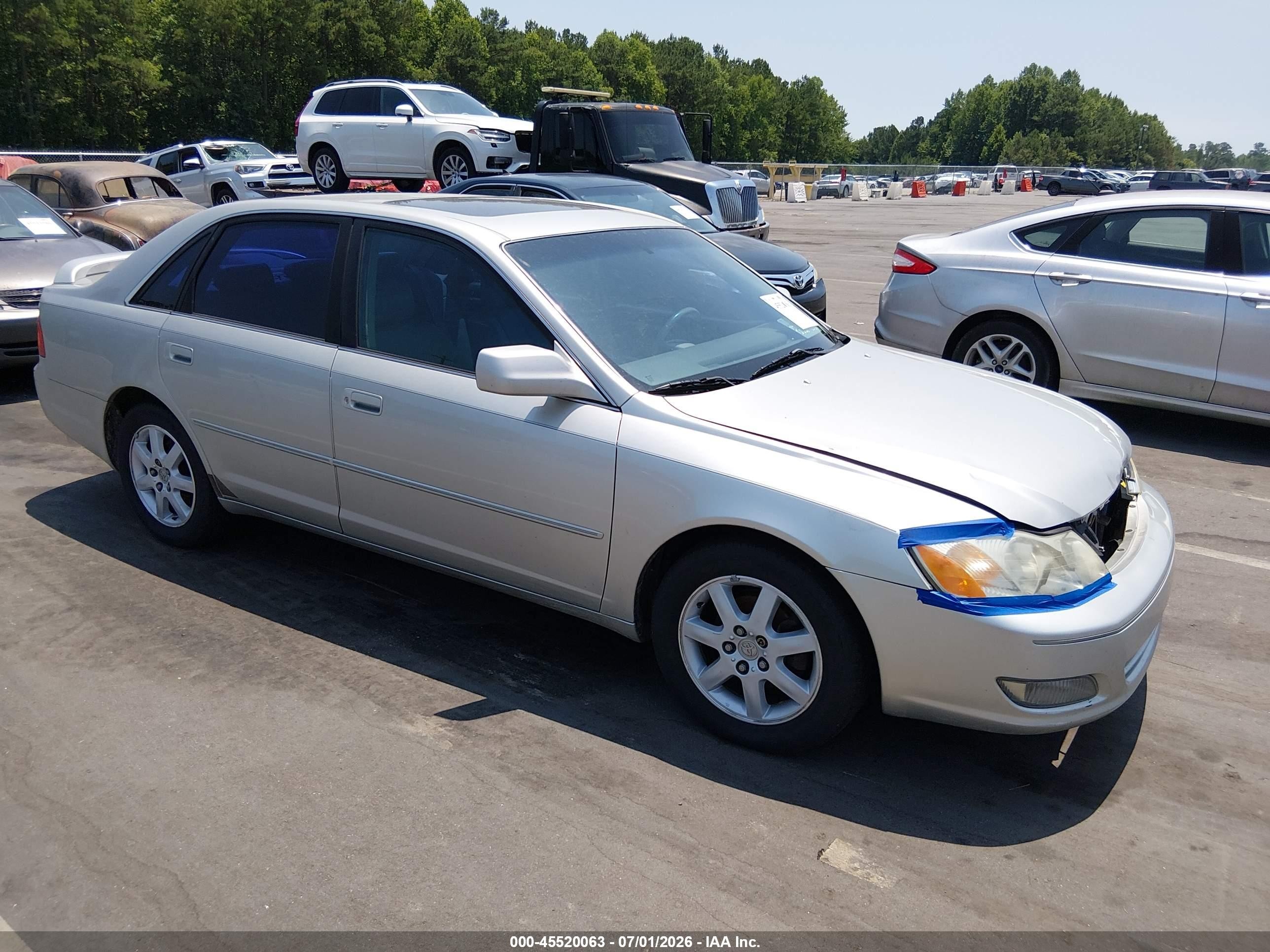 2002 Toyota Avalon Xls Silver vin: 4T1BF28B72U241053