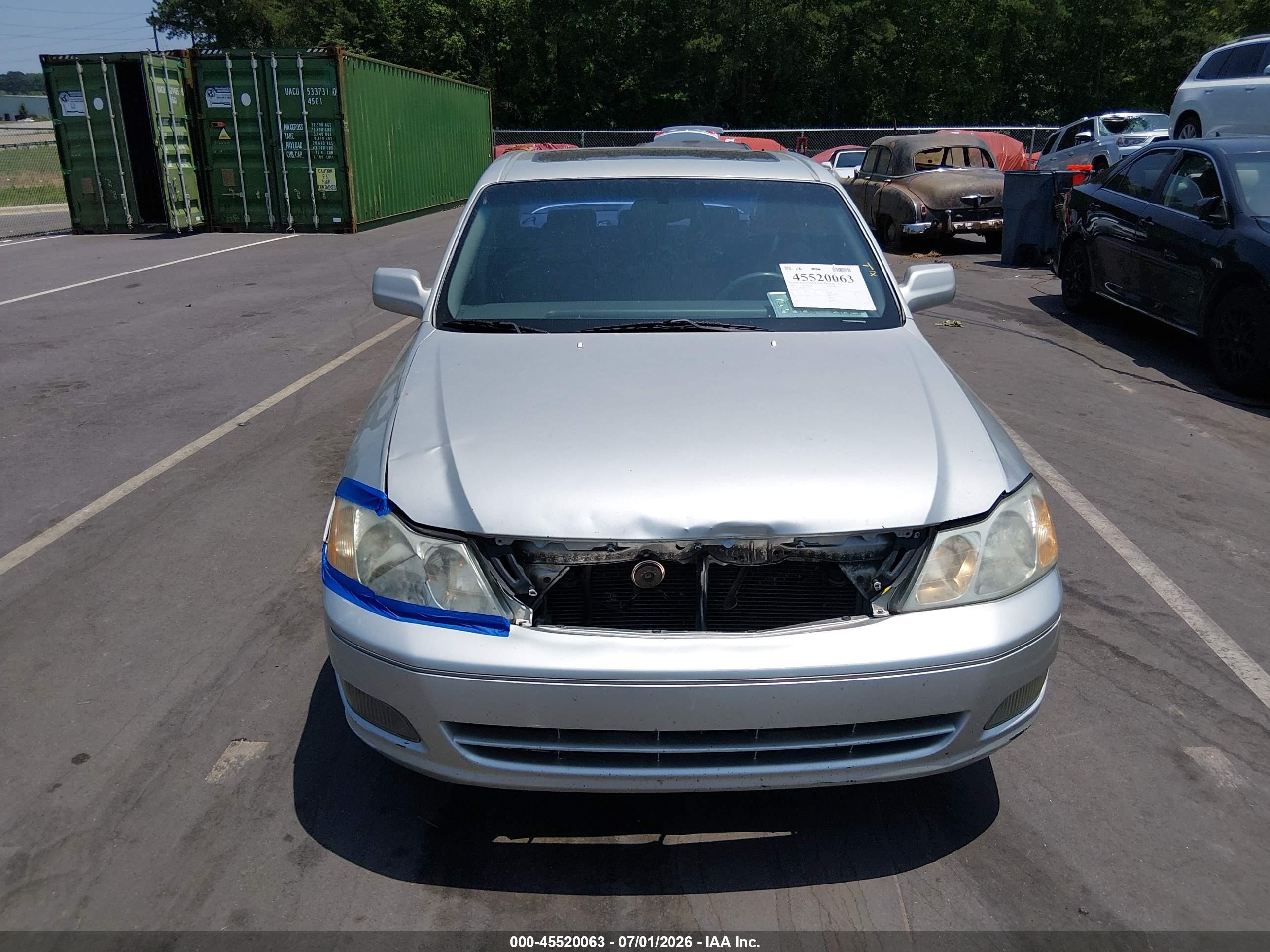 2002 Toyota Avalon Xls Silver vin: 4T1BF28B72U241053
