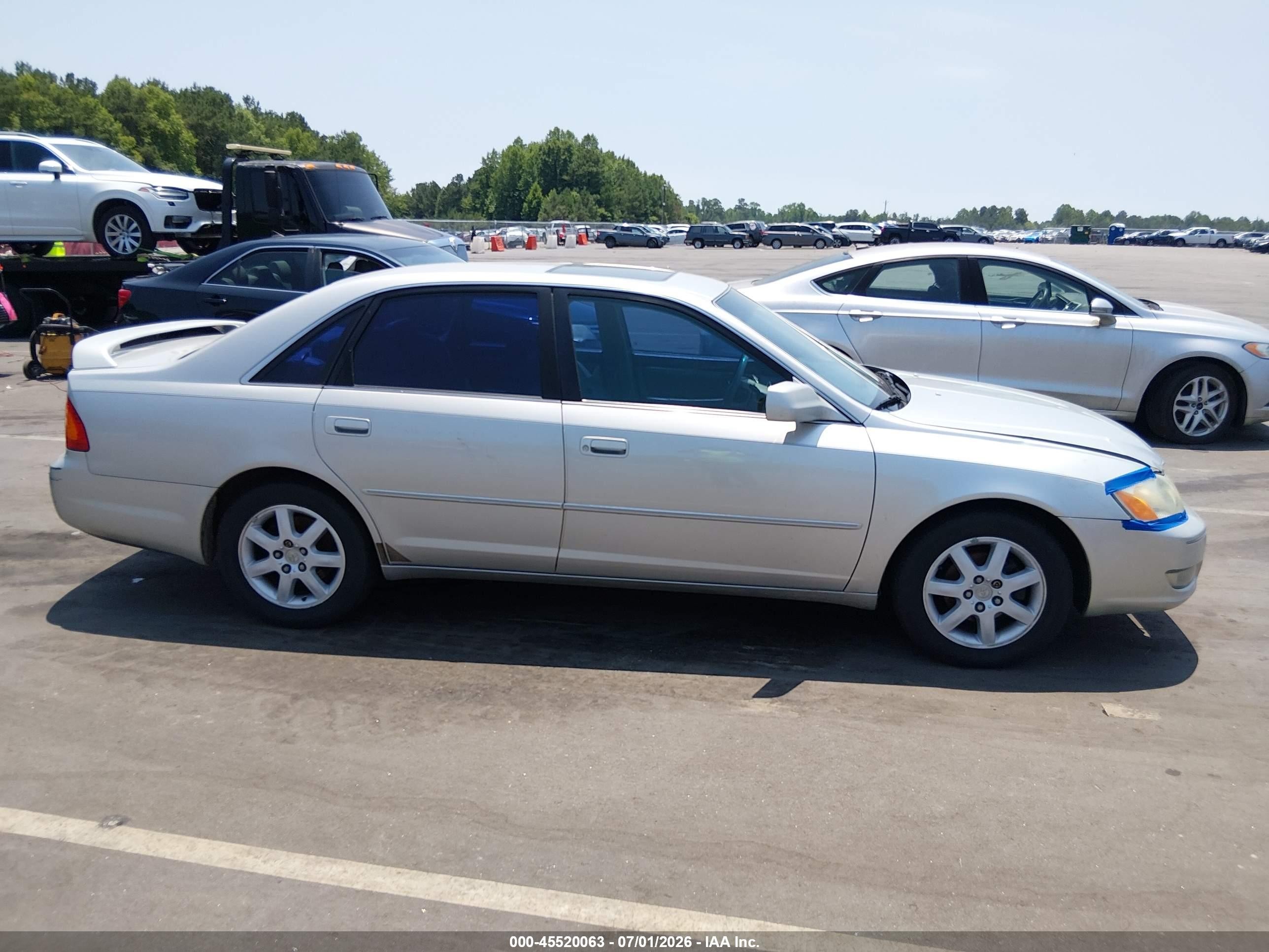 2002 Toyota Avalon Xls Silver vin: 4T1BF28B72U241053