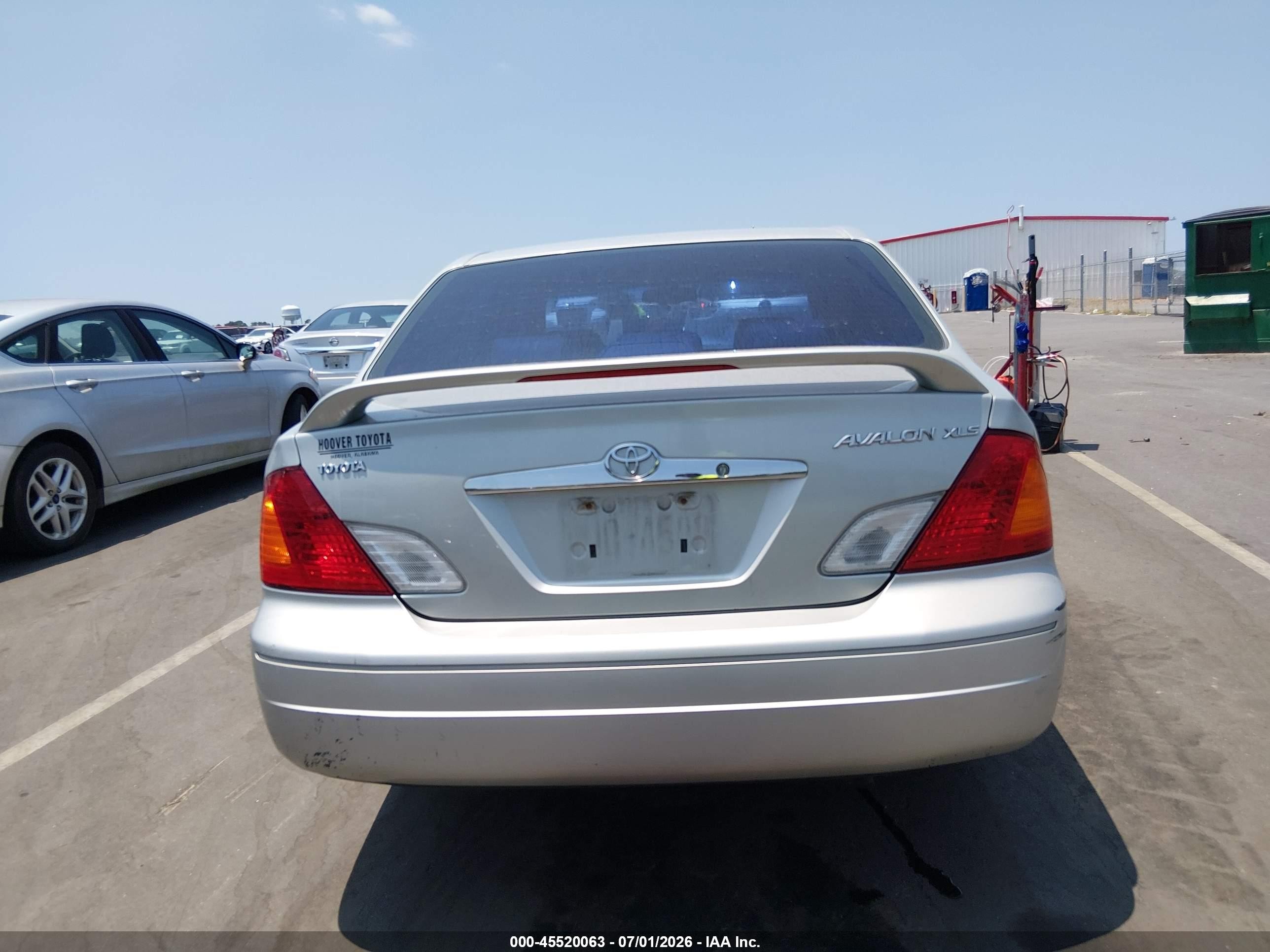 2002 Toyota Avalon Xls Silver vin: 4T1BF28B72U241053