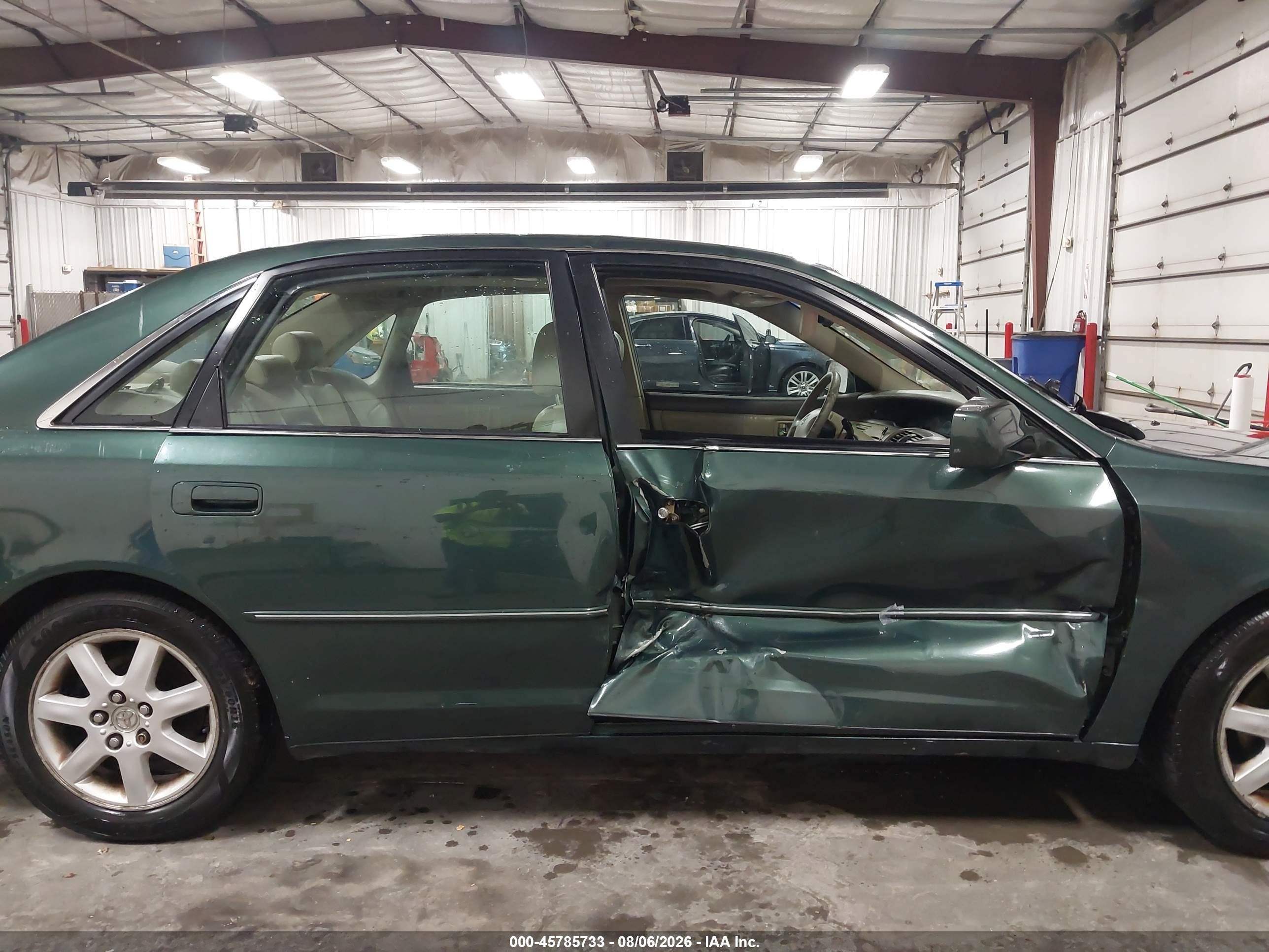2002 Toyota Avalon Xls Green vin: 4T1BF28B72U252067